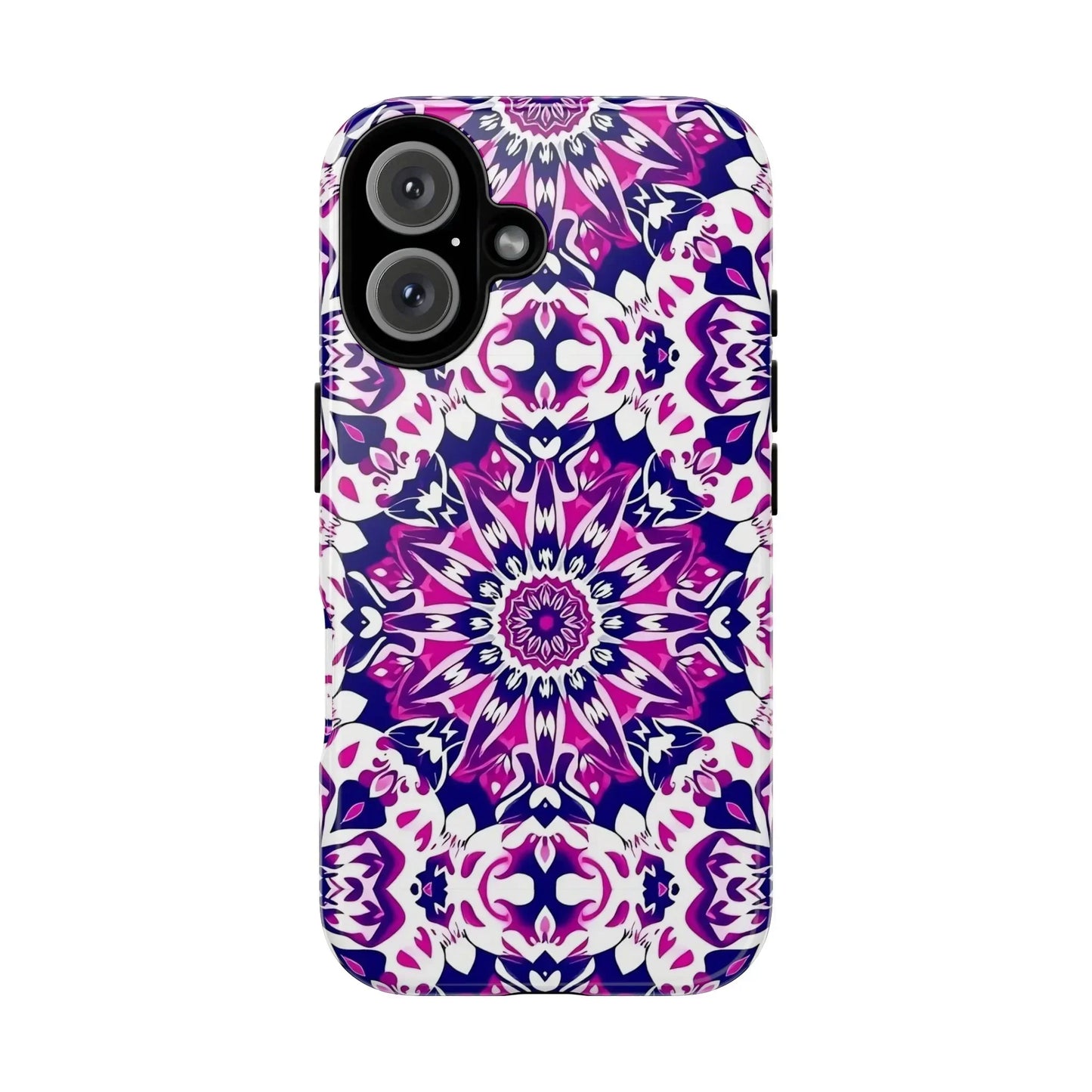 Vibrant Mandala Phone Case – Artistic Protection for iPhone & Galaxy - KarArmDesign
