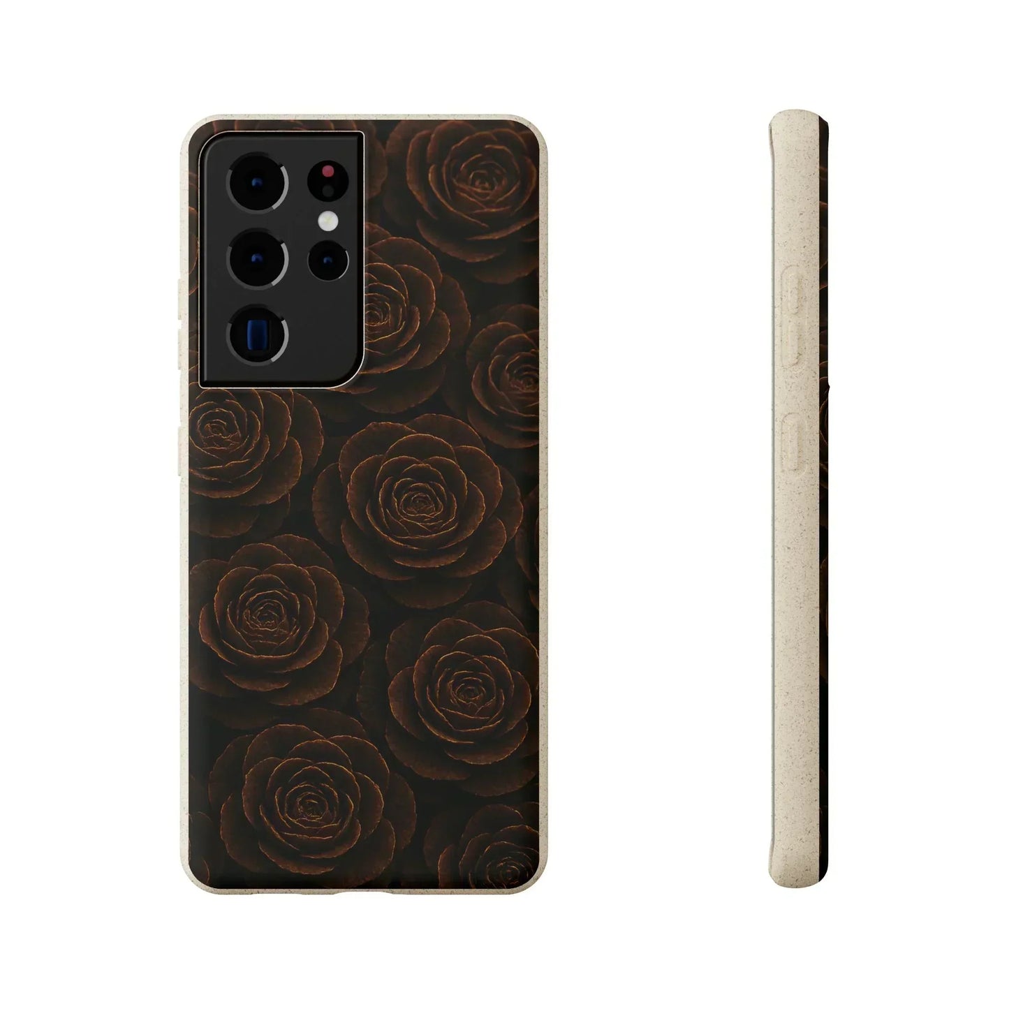 Wooden Roses Phone Case for iPhone 11-16 and Samsung Galaxy S20-S22 Models - KarArmDesign