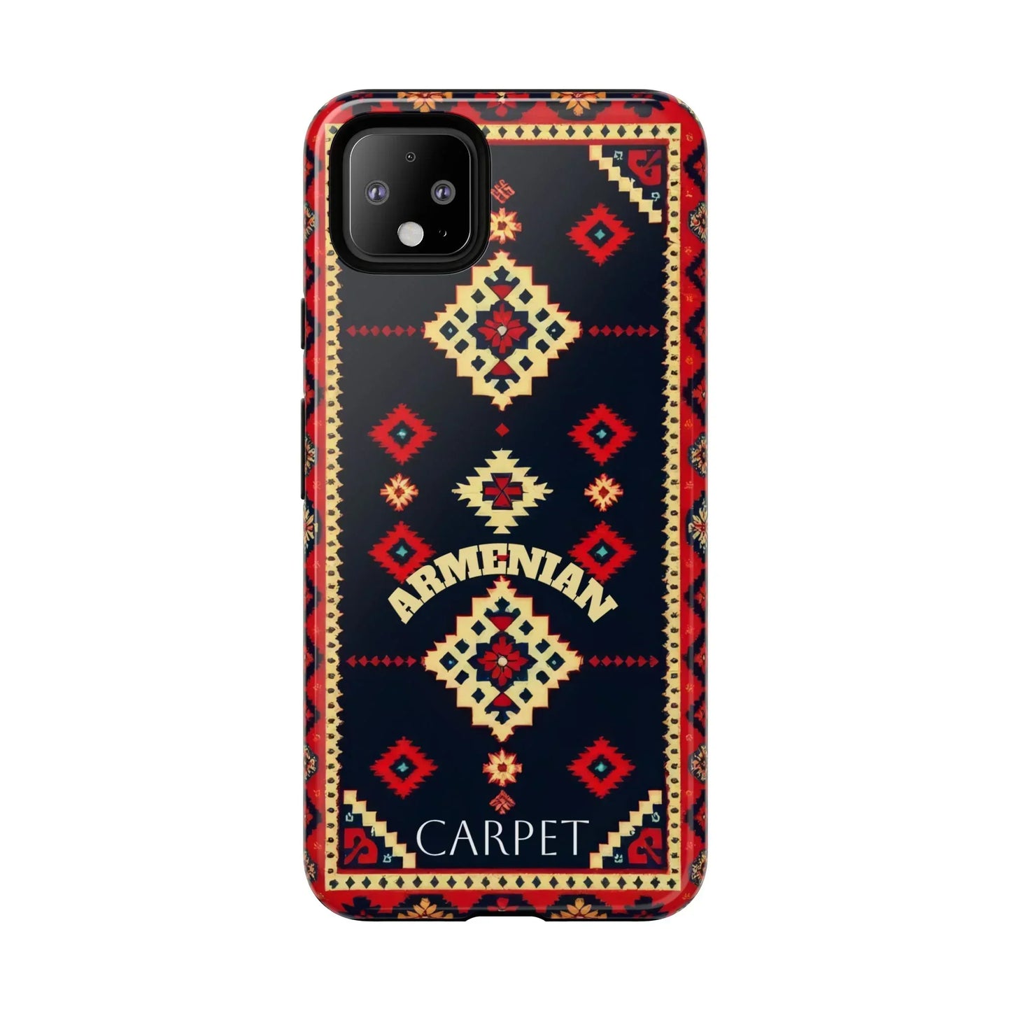Armenian Carpet Design Phone Case for Samsung Galaxy and Google Pixel Models - KarArmDesign