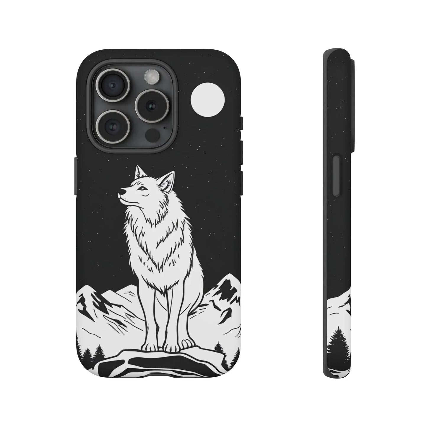Majestic Wolf Phone Case for iPhone and Samsung Galaxy - KarArmDesign