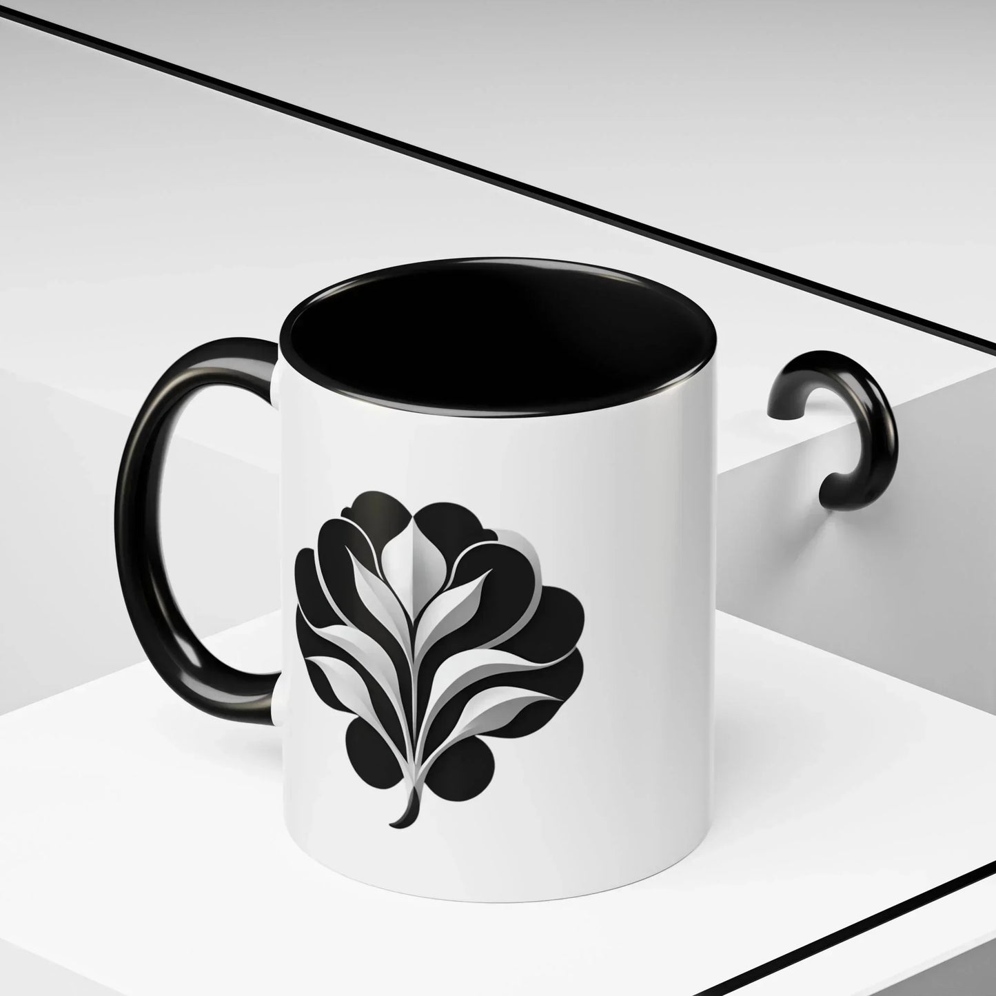 Accent Coffee Mug 11oz – Stylish Sips with Personality - KarArmDesign