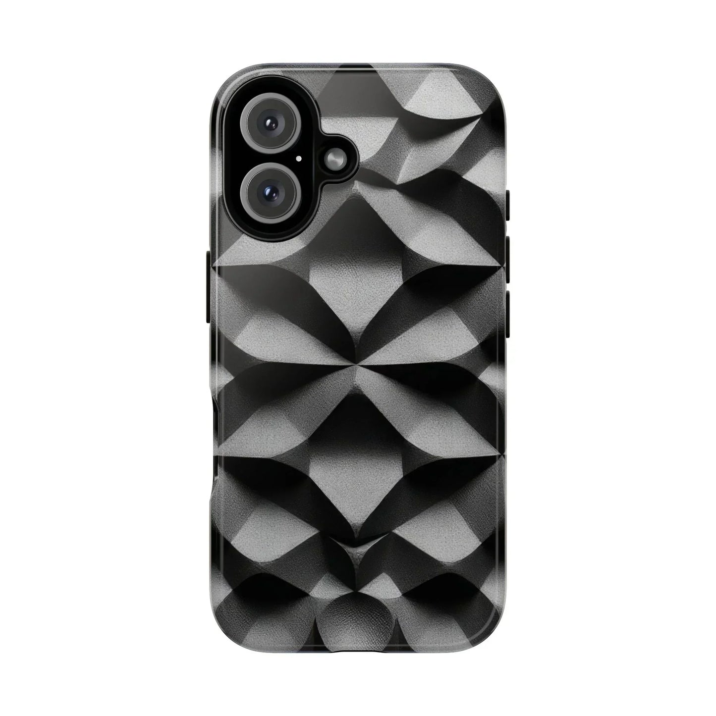 3D Geometric Phone Case for iPhone 8–16 Models - KarArmDesign