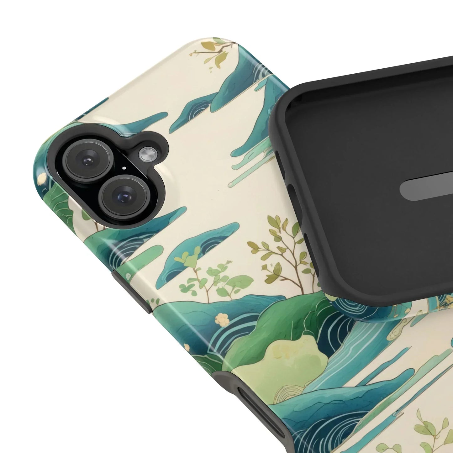 Nature Landscape Phone Case for iPhone 12-16 and Samsung Galaxy S21-S22 Models - KarArmDesign