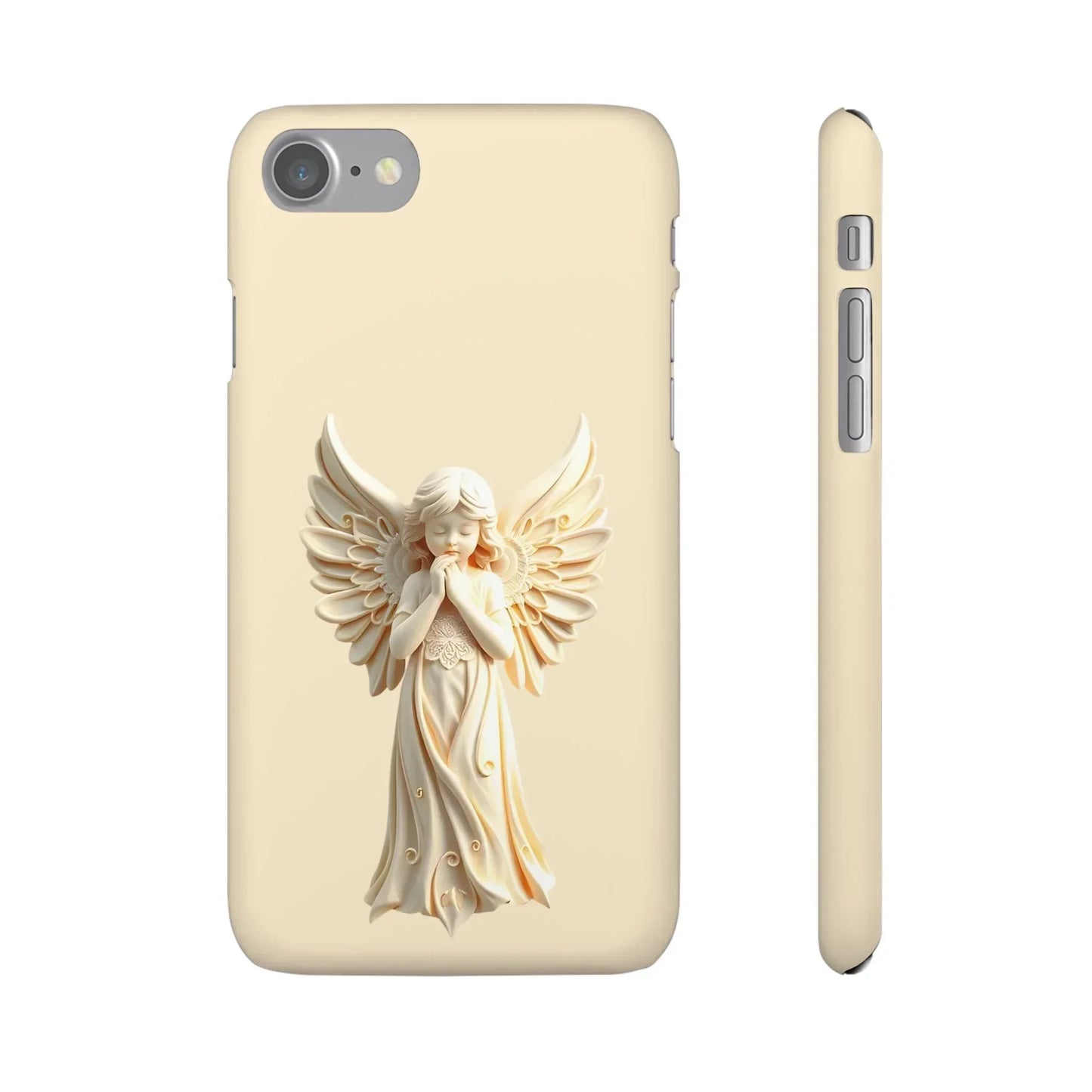 Heavenly Angel Phone Case for iPhone 7-16 and Samsung Galaxy S10-S24 Models - KarArmDesign