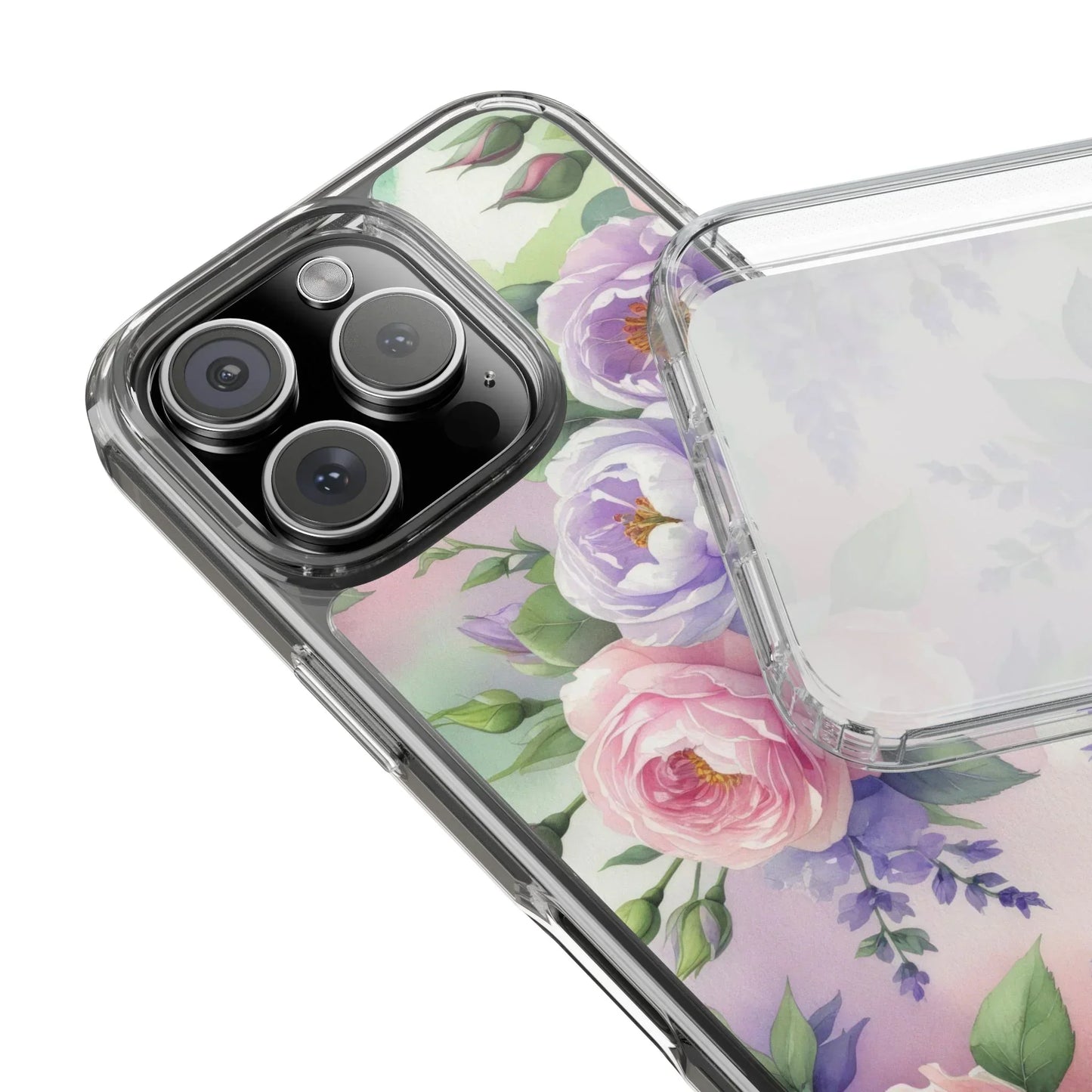 Clear Phone Case for iPhone 12-16 and Samsung Galaxy S21 Models - KarArmDesign