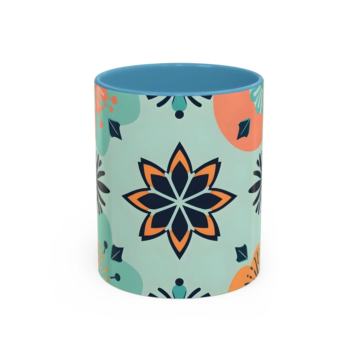 Floral Ornament Coffee Mug – 11oz - KarArmDesign