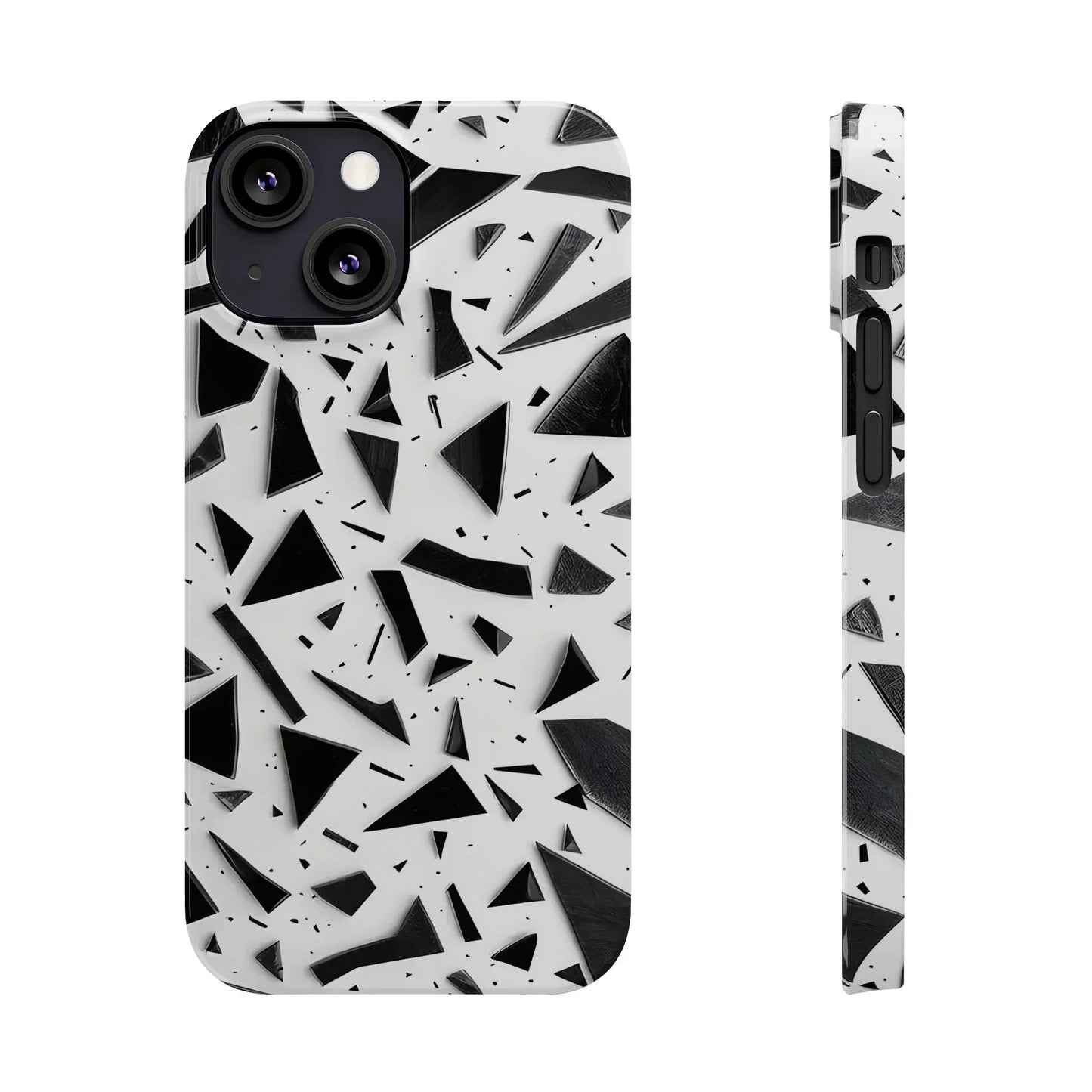 Abstract Slim Phone Case for iPhone 7 to 16 Models - KarArmDesign
