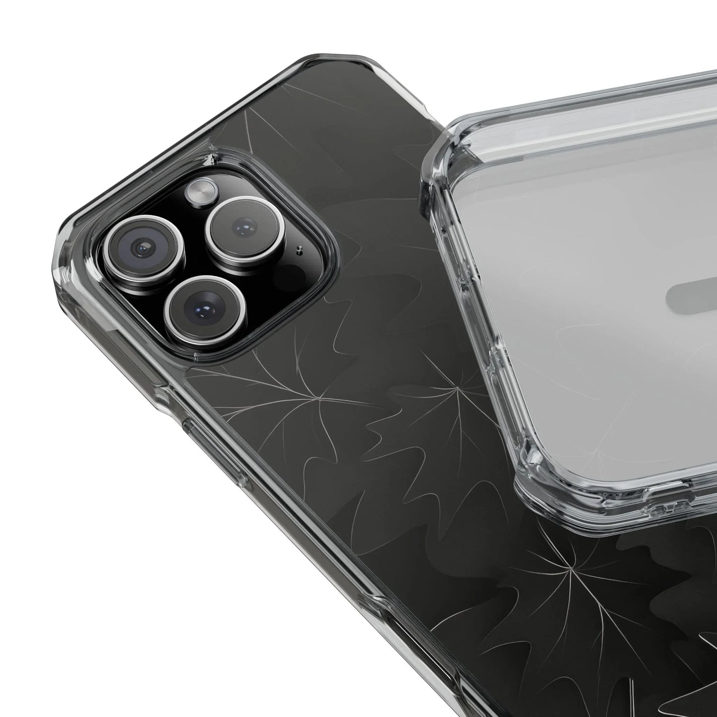 Botanical Noir Phone Case for iPhone 14-16 Models - KarArmDesign
