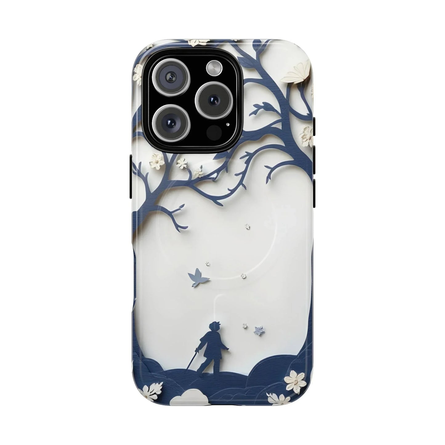 Nature Silhouette Phone Case for iPhone 14-16 Models - KarArmDesign