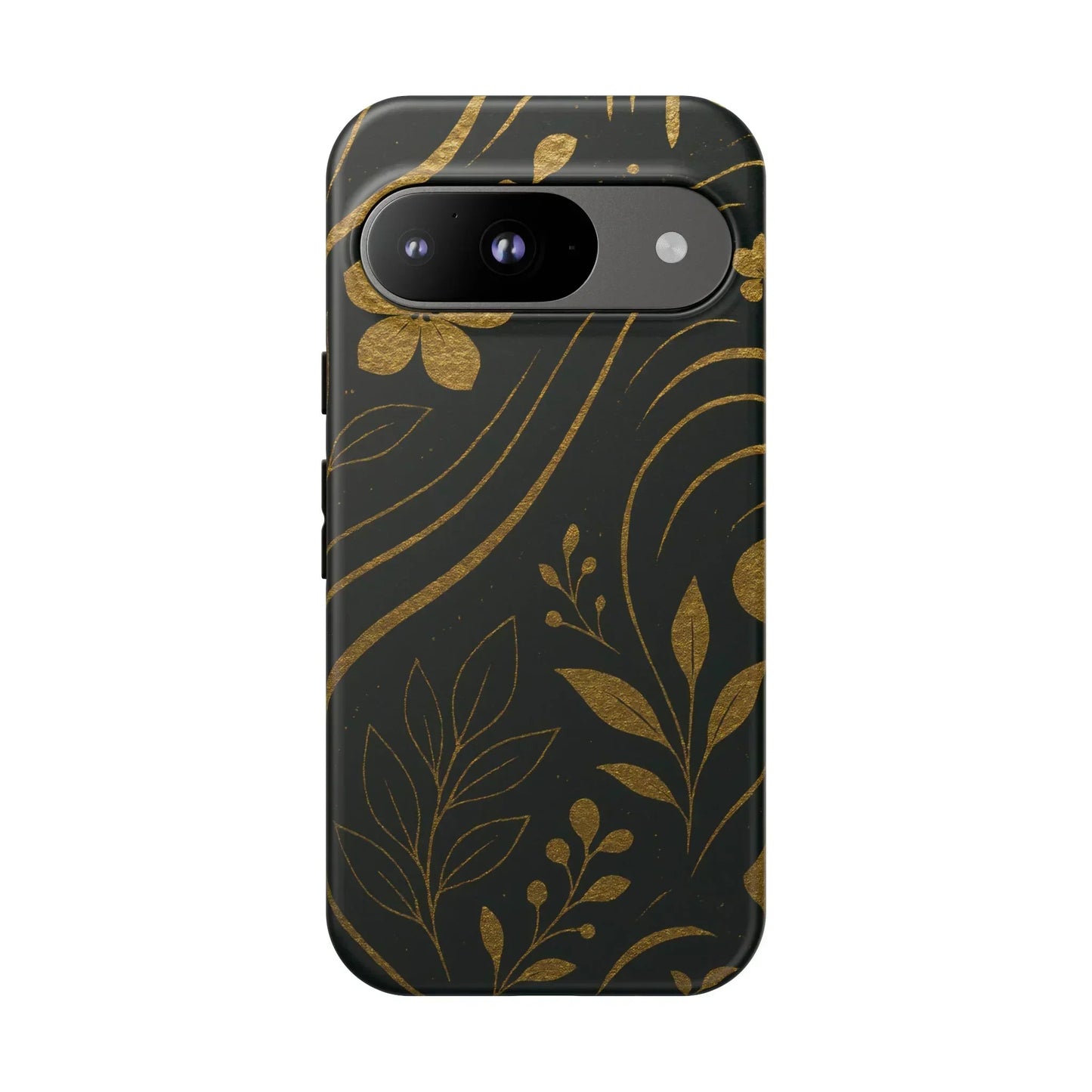 Foil Frenzy Abstract Gold Pattern Phone Case for Samsung Galaxy and Google Pixel - KarArmDesign