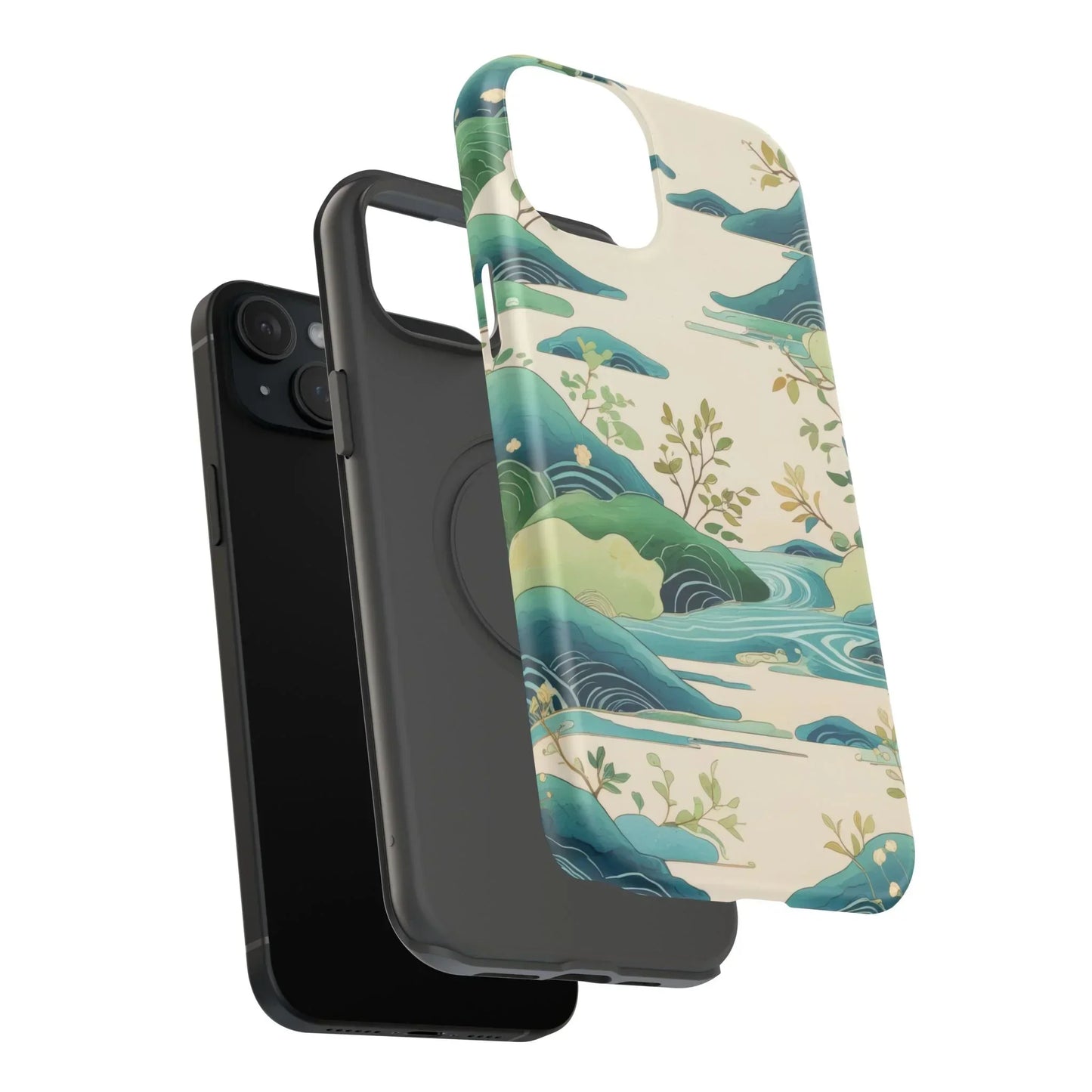 Nature Landscape Phone Case for iPhone 12-16 and Samsung Galaxy S21-S22 Models - KarArmDesign