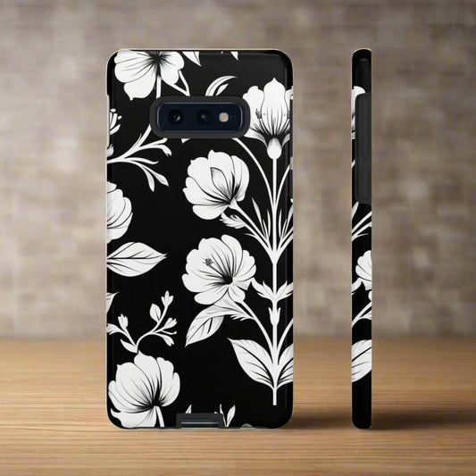 ElegantFloral Phone Case for Samsung Galaxy S10-S25 Models - KarArmDesign