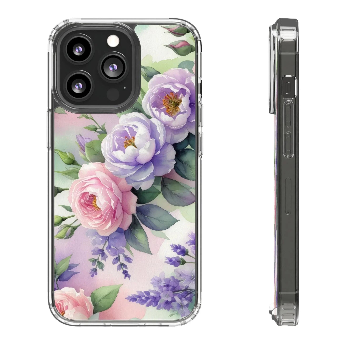 Clear Phone Case for iPhone 12-16 and Samsung Galaxy S21 Models - KarArmDesign