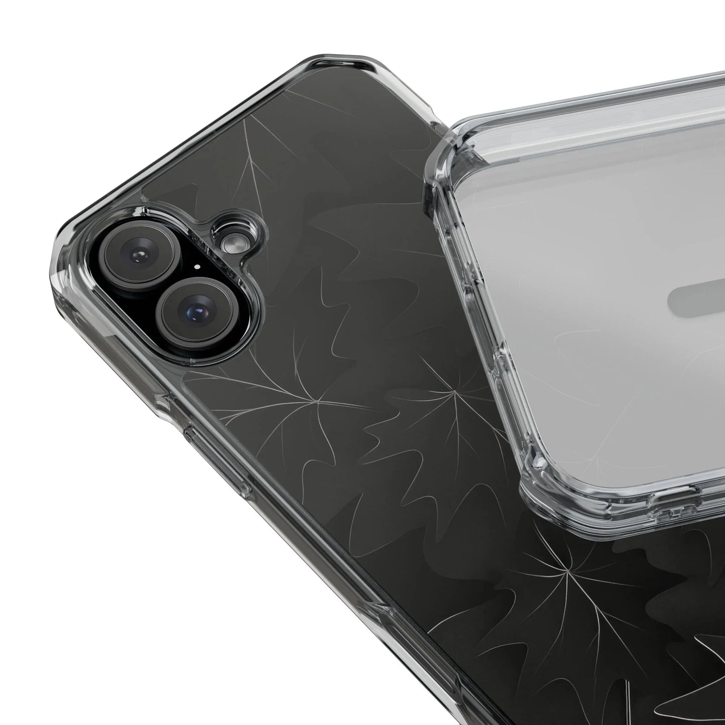 Botanical Noir Phone Case for iPhone 14-16 Models - KarArmDesign