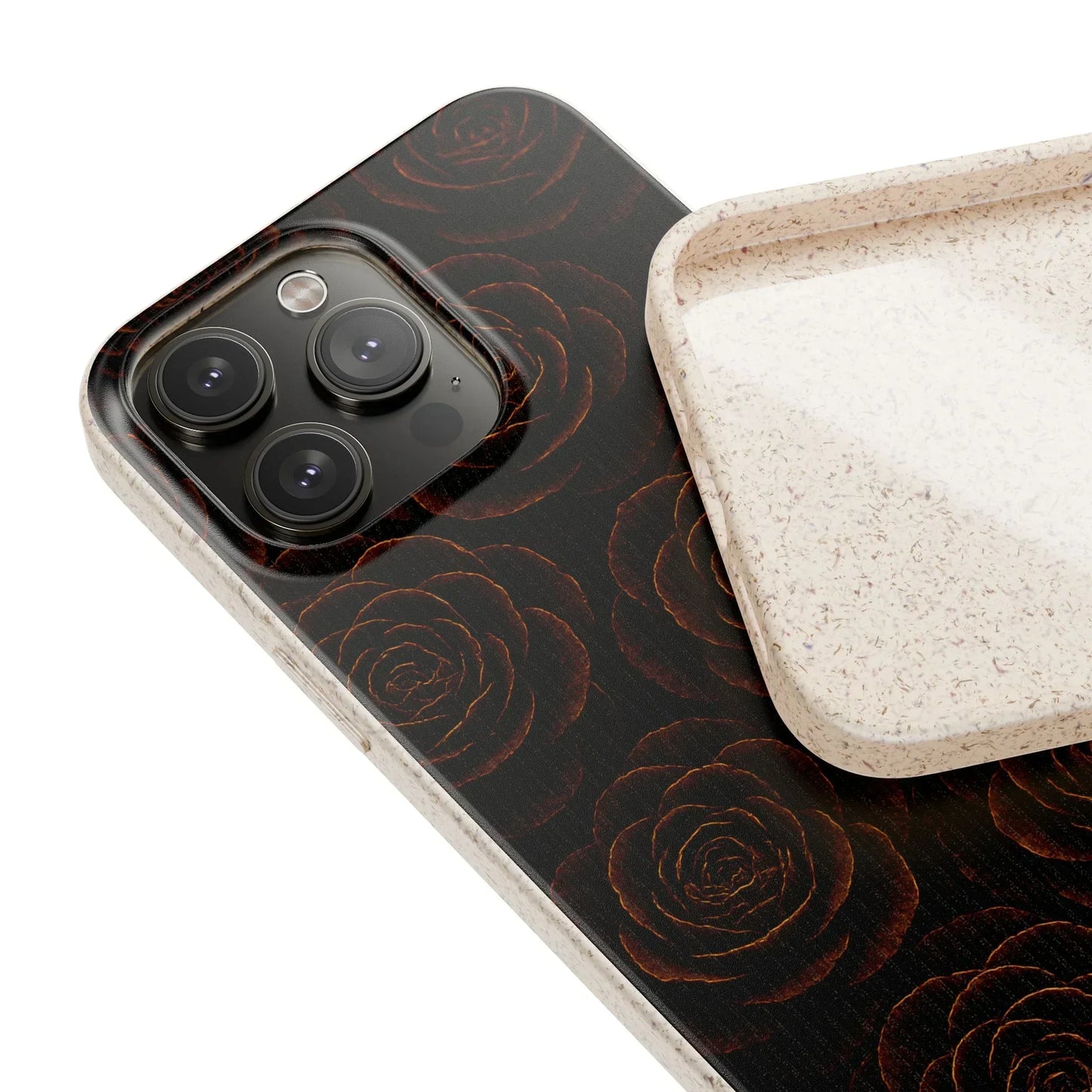 Wooden Roses Phone Case for iPhone 11-16 and Samsung Galaxy S20-S22 Models - KarArmDesign