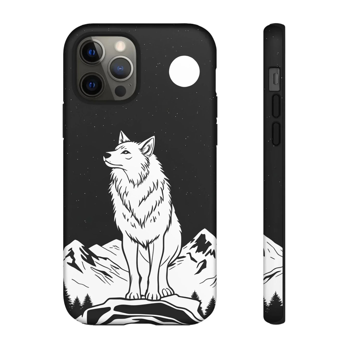 Majestic Wolf Phone Case for iPhone and Samsung Galaxy - KarArmDesign