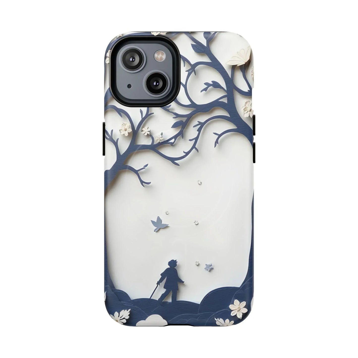 Nature Silhouette Phone Case for iPhone 14-16 Models - KarArmDesign