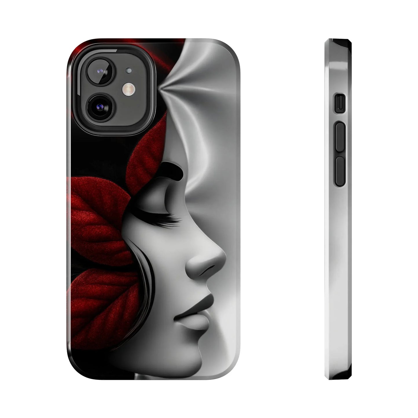 Whispered Grace Phone Case for iPhone 7-17 and Samsung Galaxy S21-S25 Models - KarArmDesign