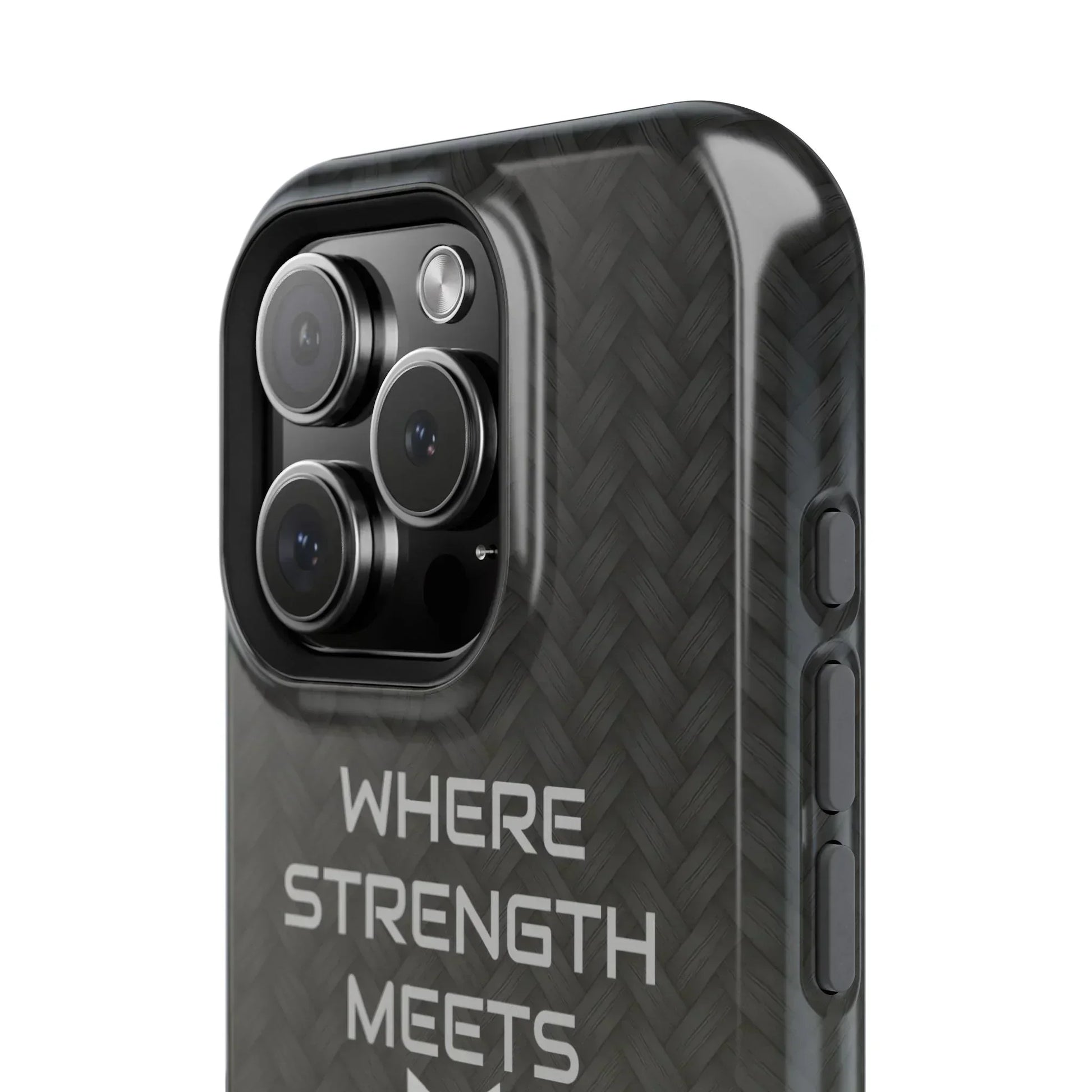 Gray Carbon Phone Case for iPhone 12-16 and Galaxy S21-S22 Models - KarArmDesign