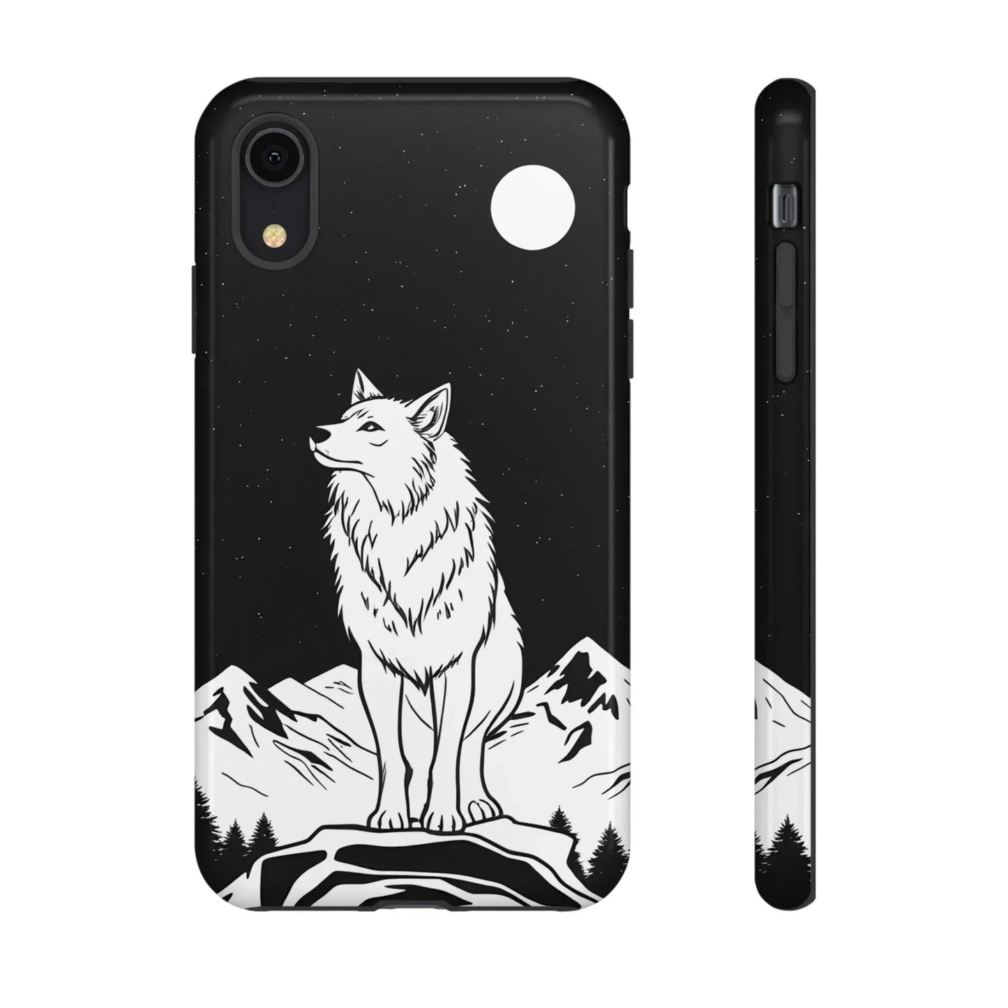 Majestic Wolf Phone Case for iPhone and Samsung Galaxy - KarArmDesign