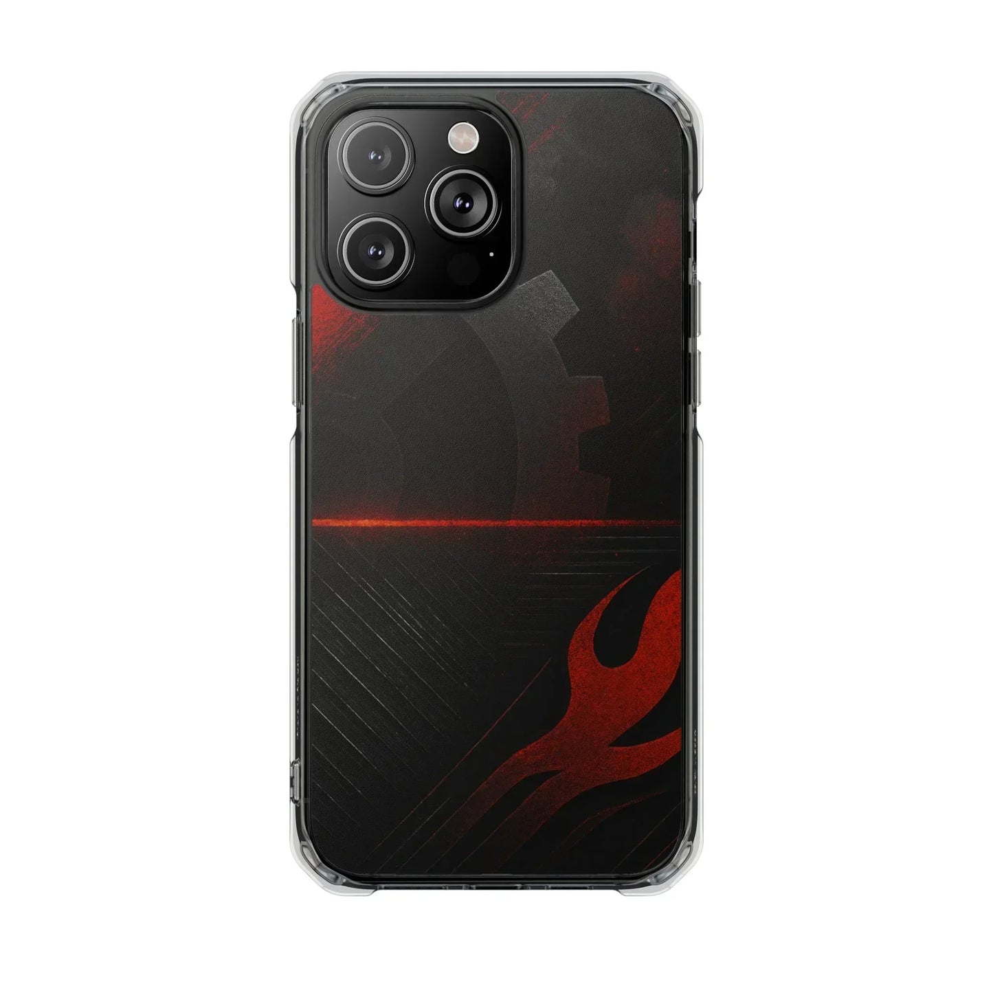Gear Flame Phone Case for iPhone 14-16 Models - KarArmDesign