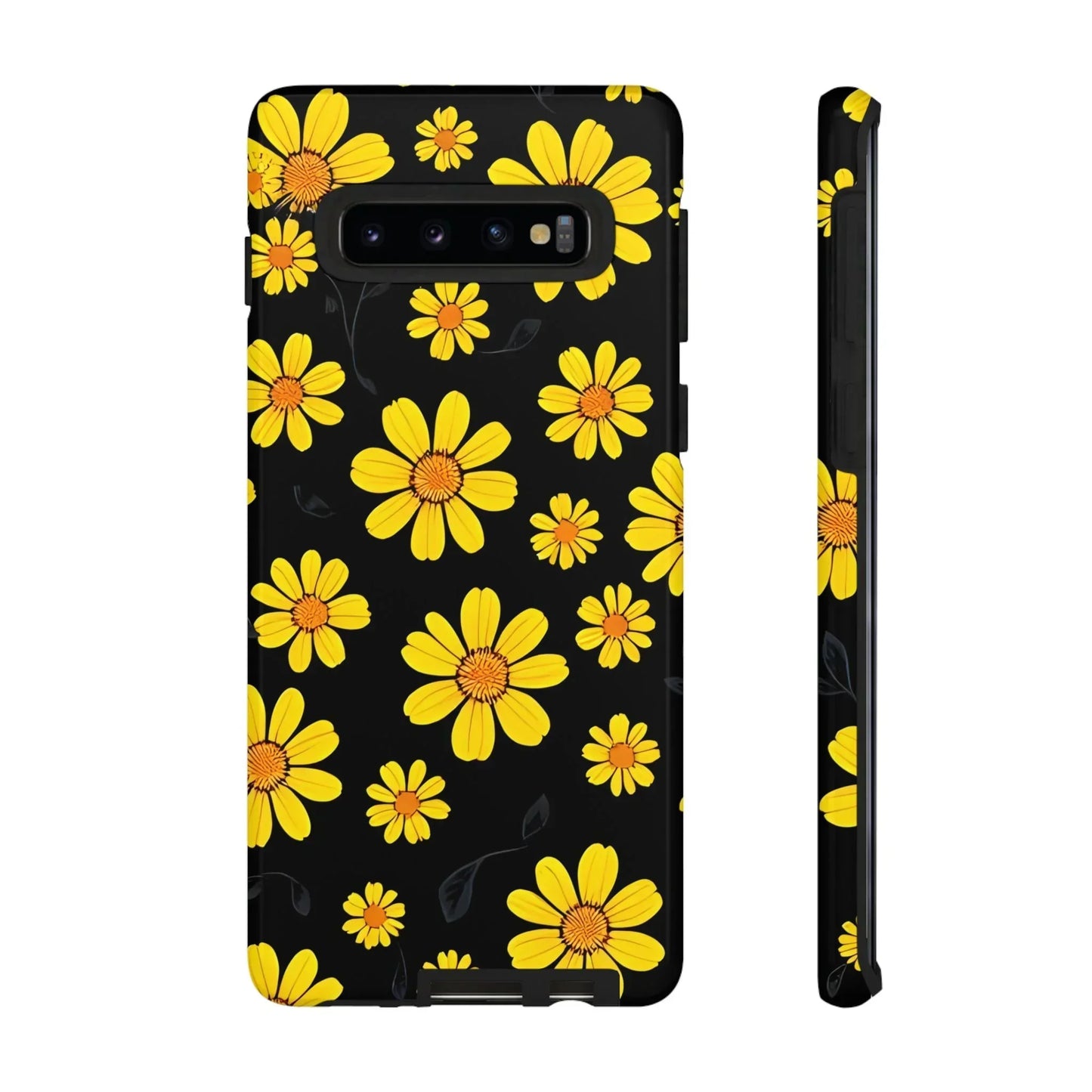 Elegant Floral Phone Case for Samsung Galaxy S10 to S25 - KarArmDesign