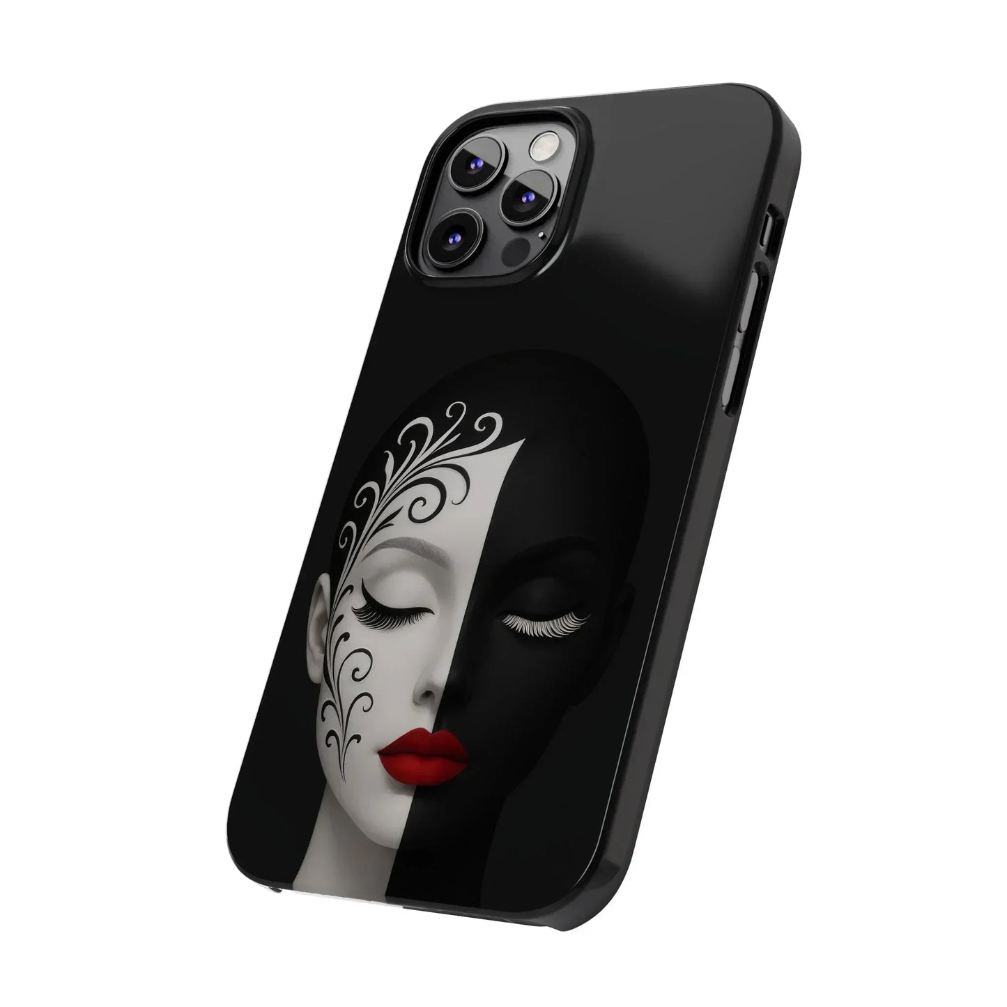 Artistic Head Design Phone Case for iPhone 7-16 Models - KarArmDesign