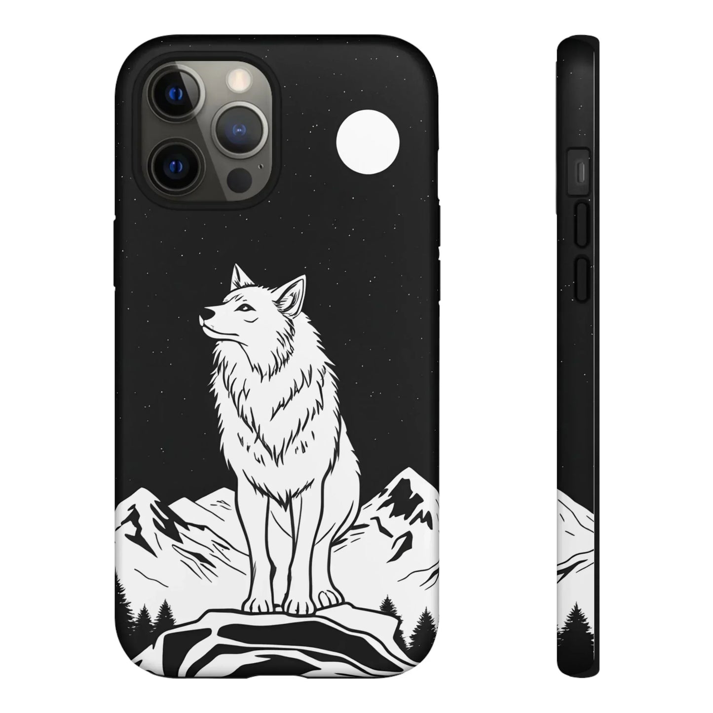 Majestic Wolf Phone Case for iPhone and Samsung Galaxy - KarArmDesign