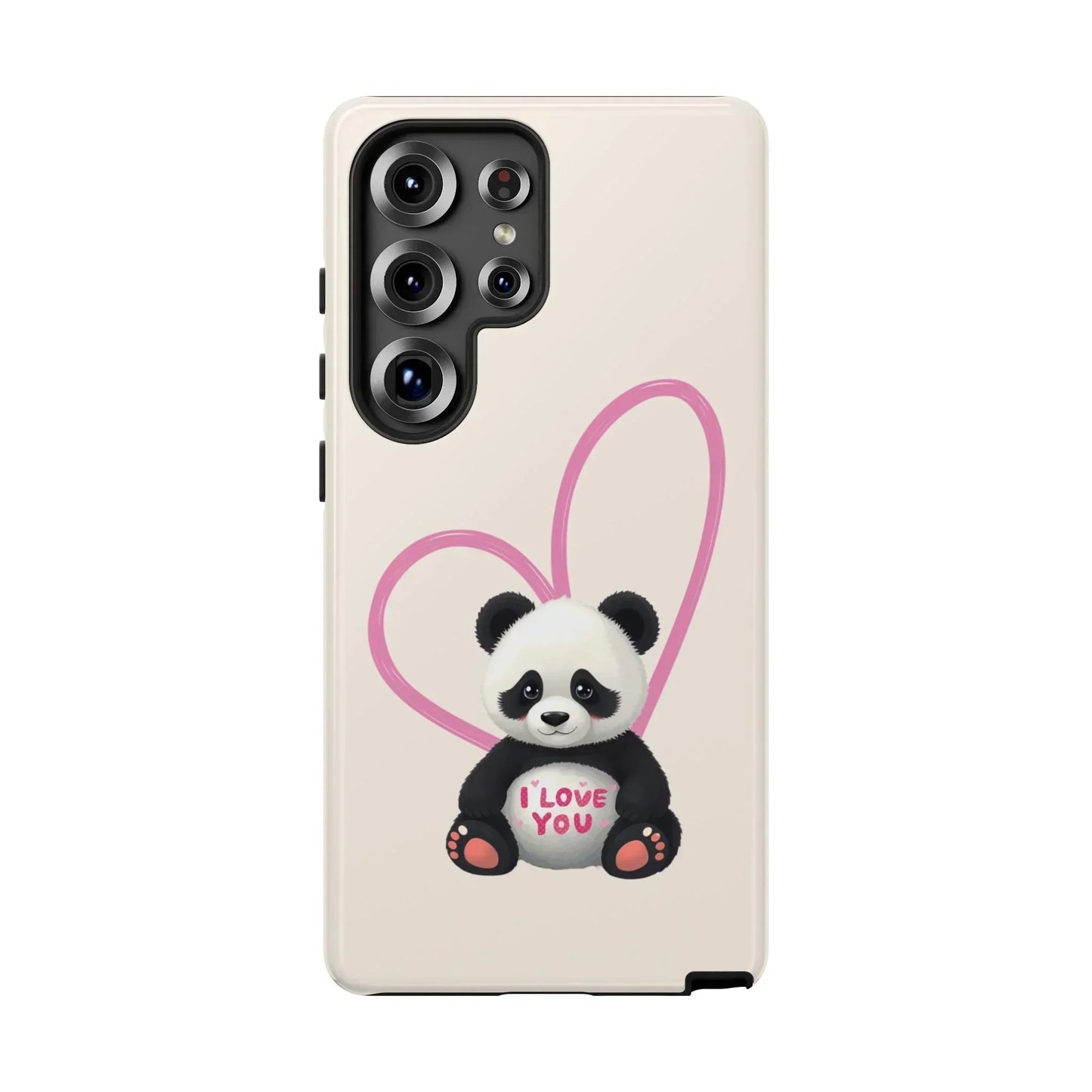 Adorable Panda Phone Case for Samsung Galaxy S10-S25 Models - KarArmDesign
