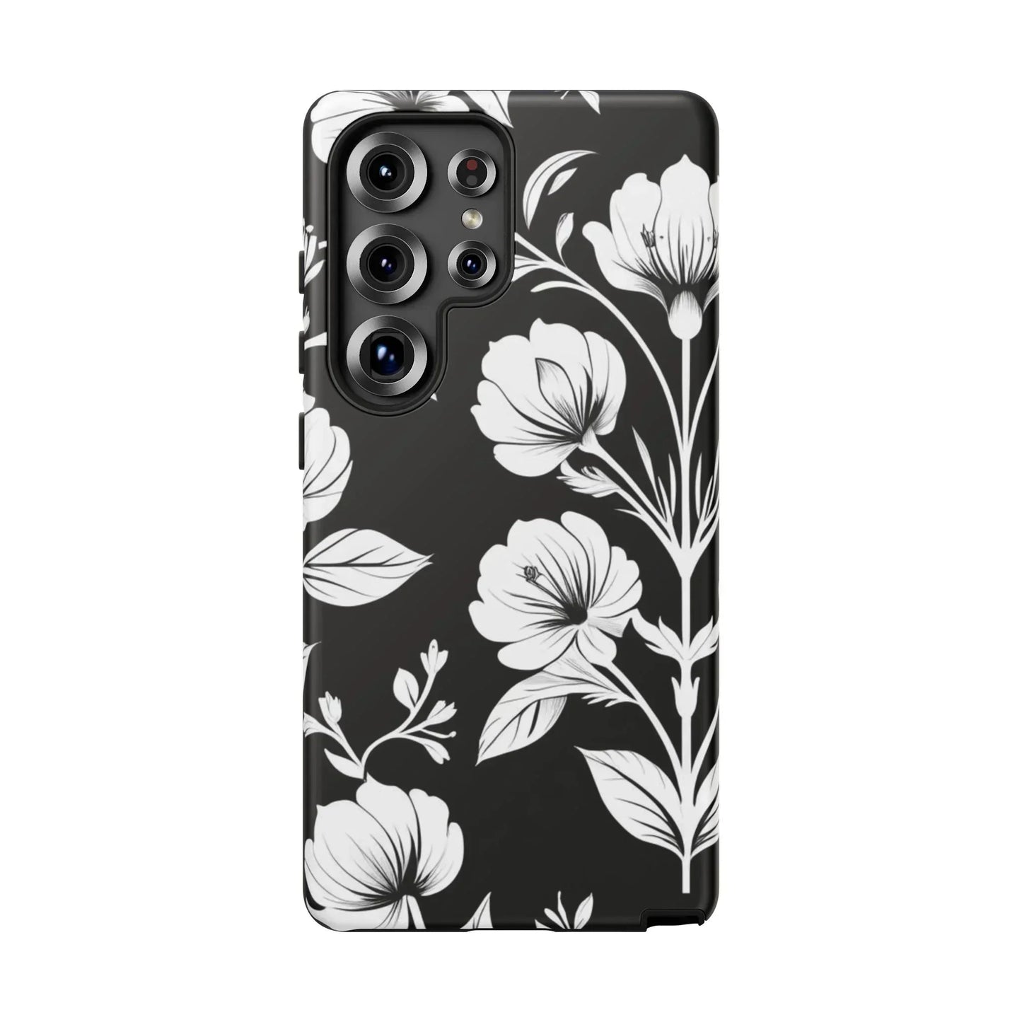 ElegantFloral Phone Case for Samsung Galaxy S10-S25 Models - KarArmDesign