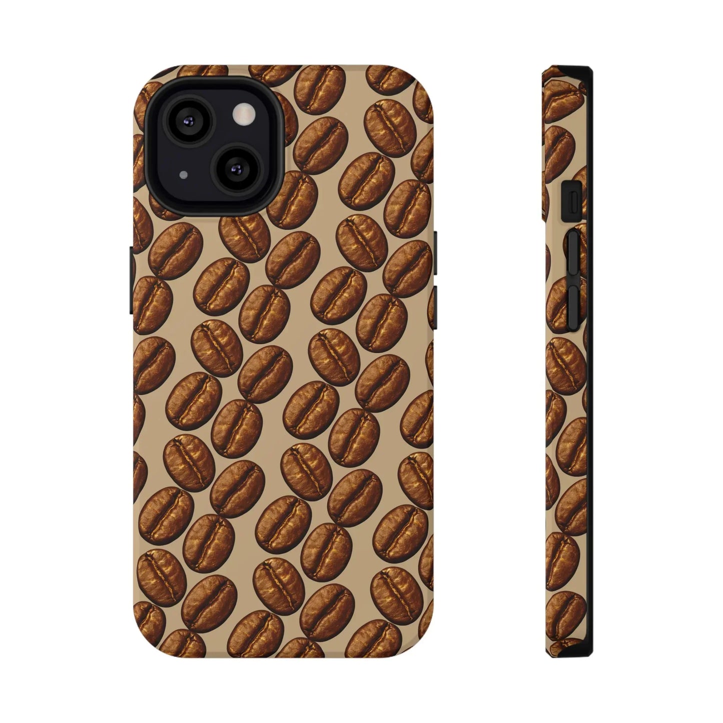 Coffee Pattern Phone Case for iPhone and Samsung Galaxy - KarArmDesign