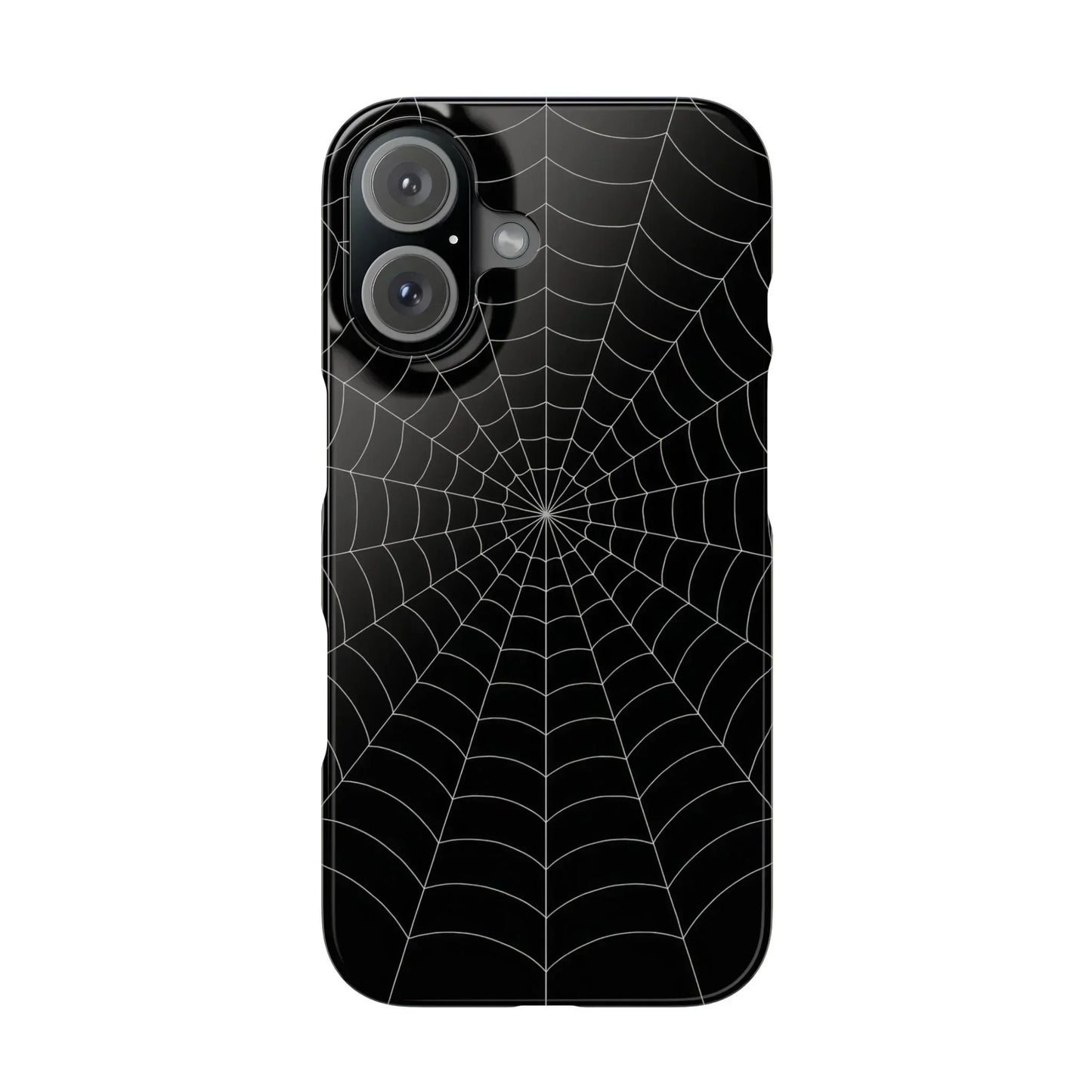 Spider Web Phone Case Slim Cases for iPhone 12-16 Models - KarArmDesign