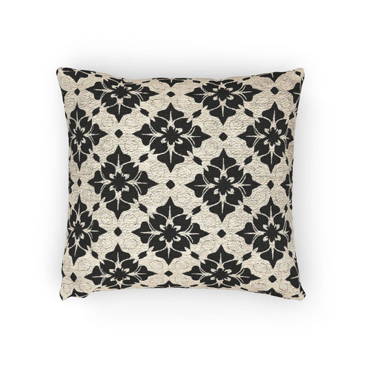 Woven Pattern Throw Pillow – Beautiful Textured Design for Stylish Spaces - KarArmDesign