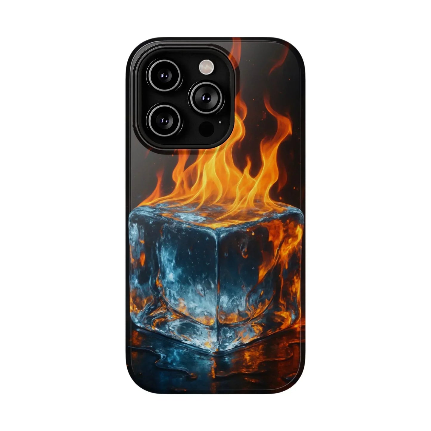Flame Ice Phone Case for iPhone 12-16 and Samsung Galaxy S21-S22 - KarArmDesign