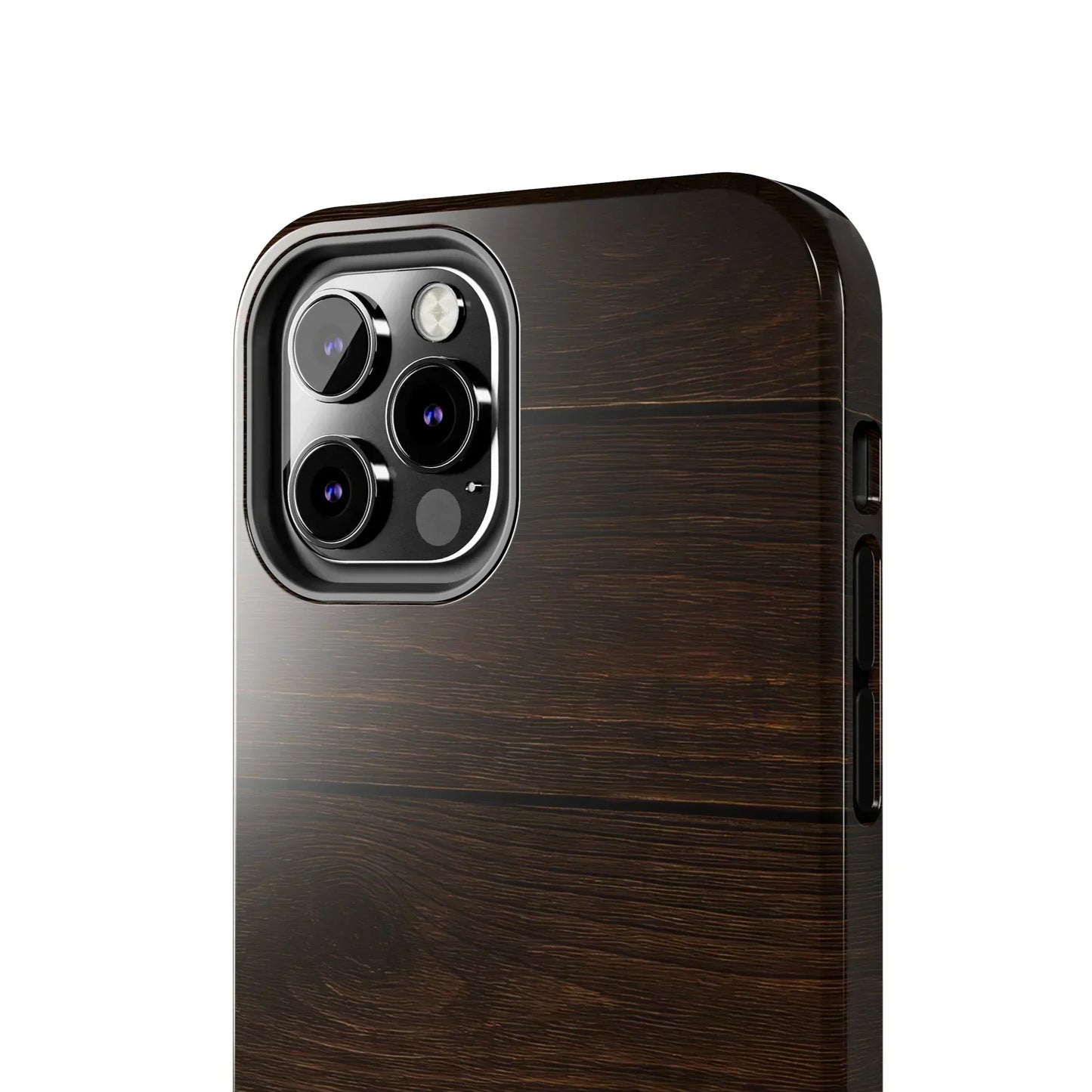 Dark Wood Grain Phone Case for iPhone and Galaxy - KarArmDesign