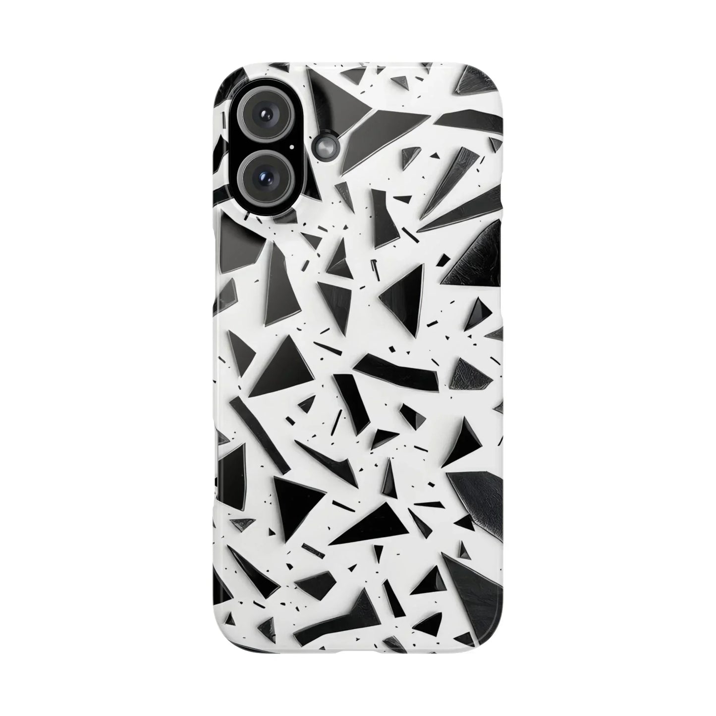 Abstract Slim Phone Case for iPhone 7 to 16 Models - KarArmDesign