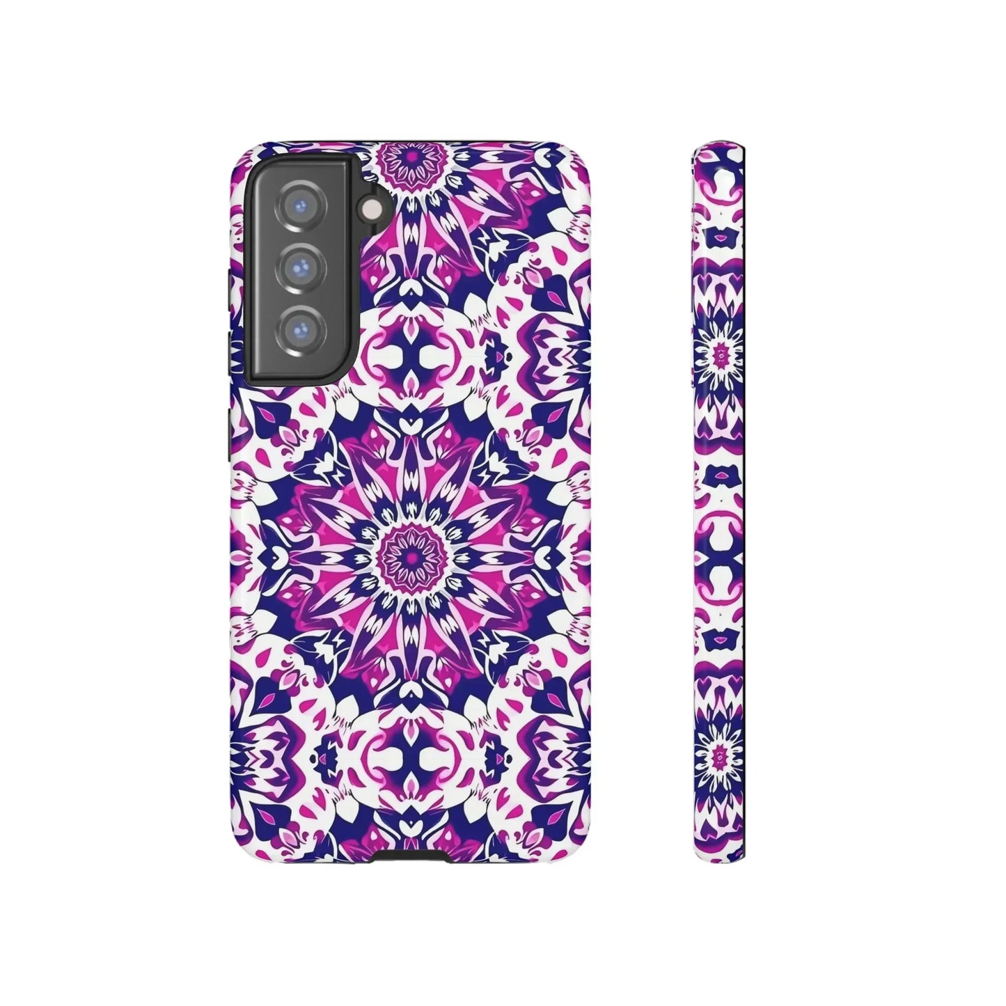 Vibrant Mandala Phone Case – Artistic Protection for iPhone & Galaxy - KarArmDesign