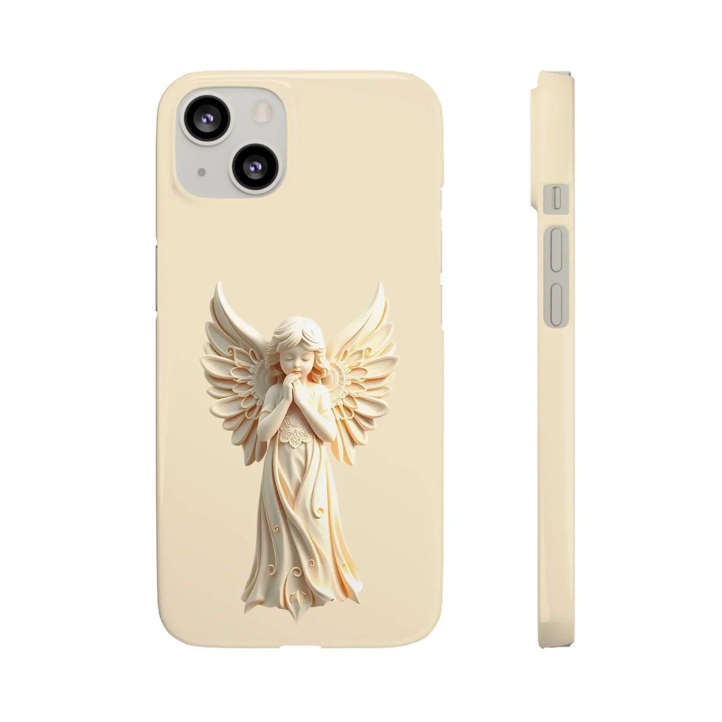 Heavenly Angel Phone Case for iPhone 7-16 and Samsung Galaxy S10-S24 Models - KarArmDesign