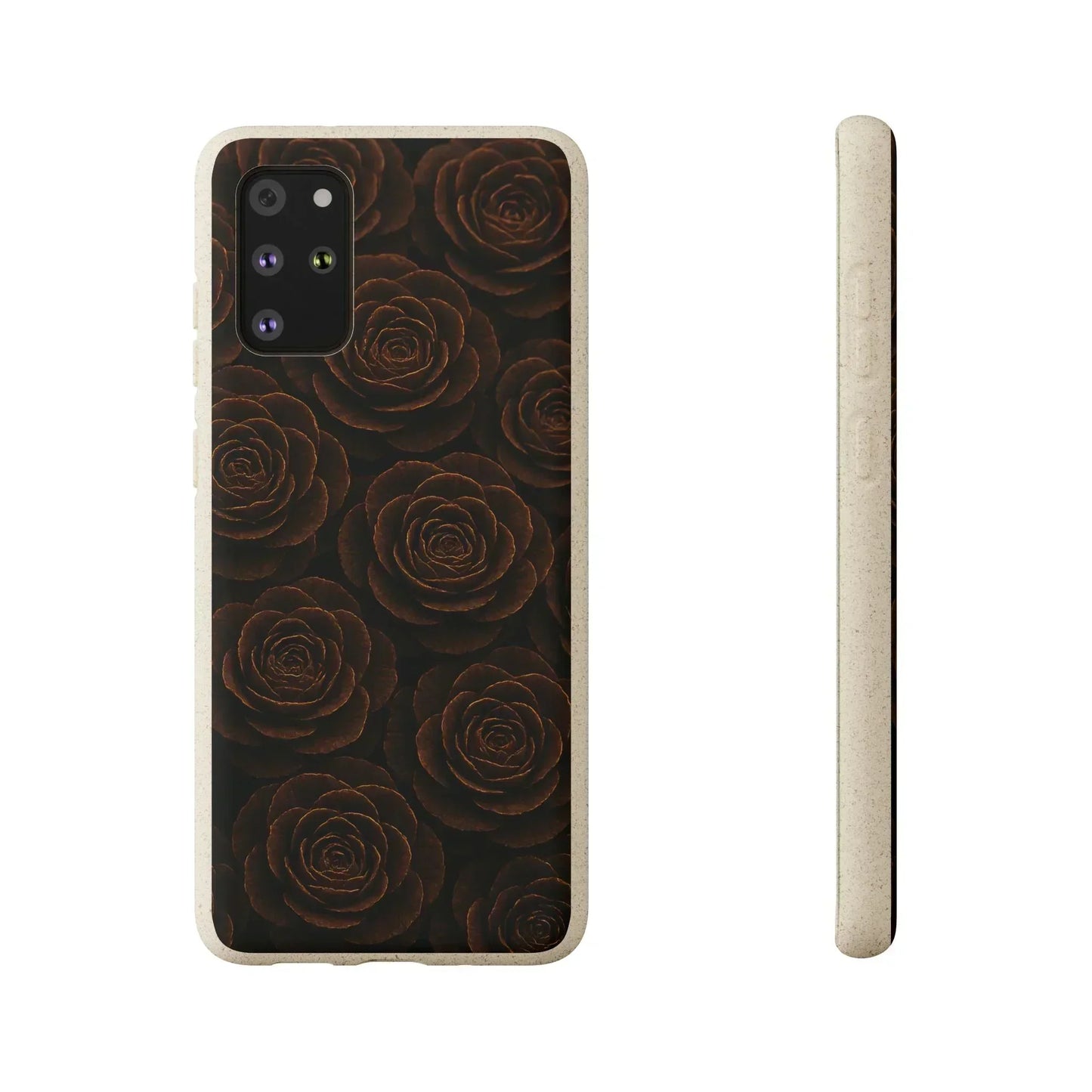 Wooden Roses Phone Case for iPhone 11-16 and Samsung Galaxy S20-S22 Models - KarArmDesign