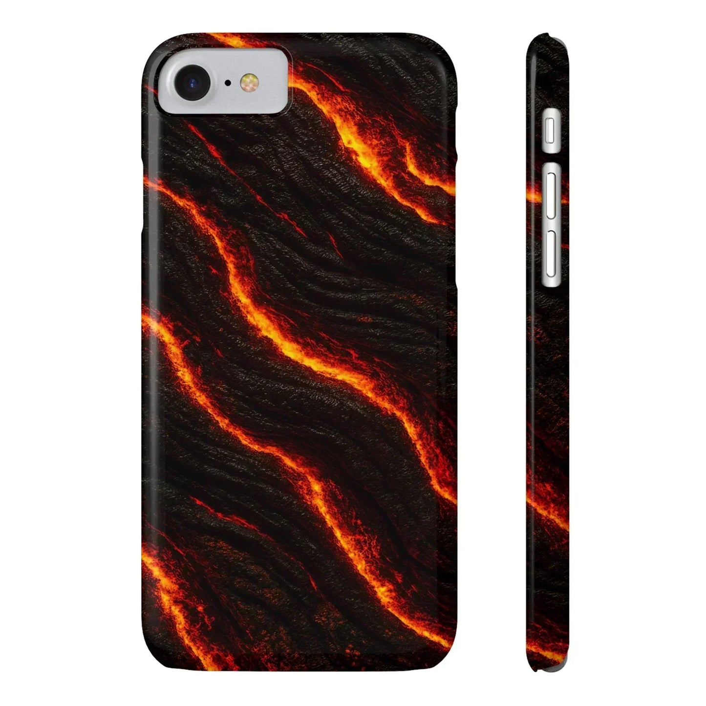 Lava Pulse Phone Case for iPhone 7-17 Models - KarArmDesign