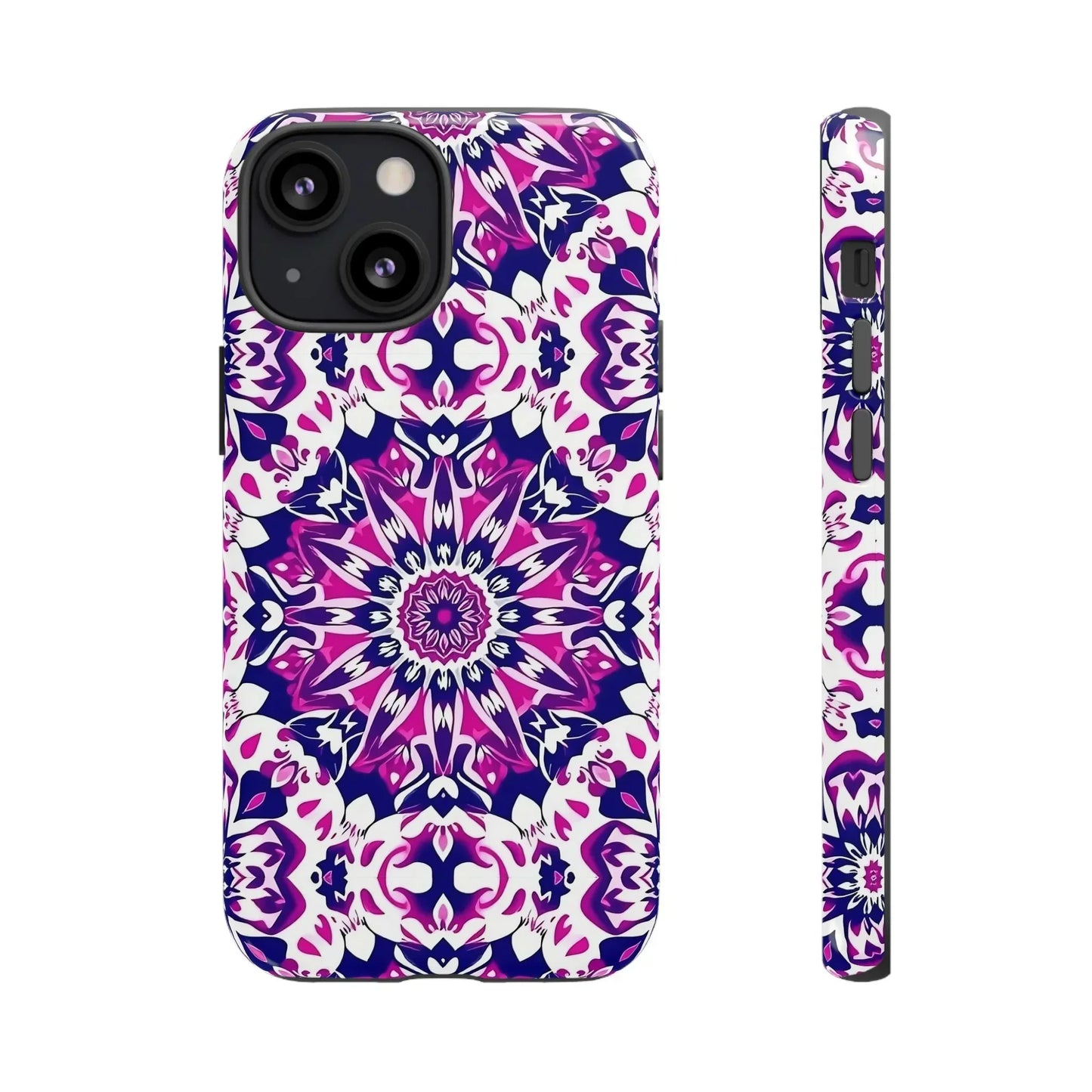 Vibrant Mandala Phone Case – Artistic Protection for iPhone & Galaxy - KarArmDesign