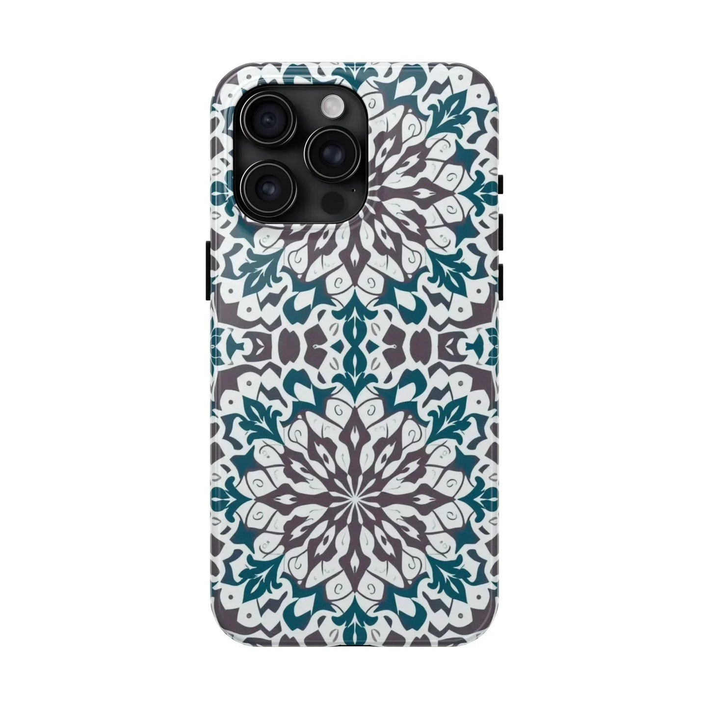 Mandala Phone Case for iPhone 7–16 and Galaxy S21–S24 Models - KarArmDesign