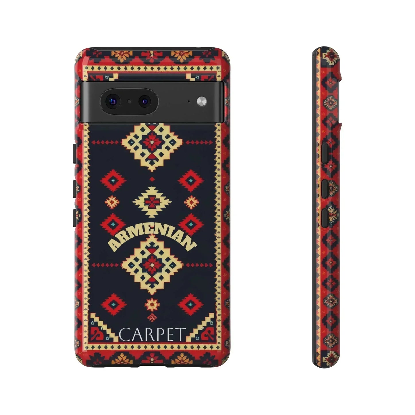 Armenian Carpet Design Phone Case for Samsung Galaxy and Google Pixel Models - KarArmDesign
