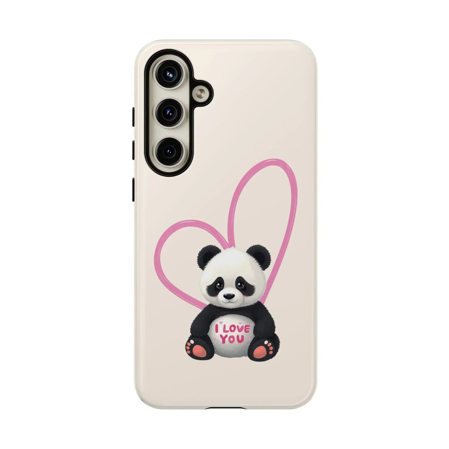 Adorable Panda Phone Case for Samsung Galaxy S10-S25 Models - KarArmDesign