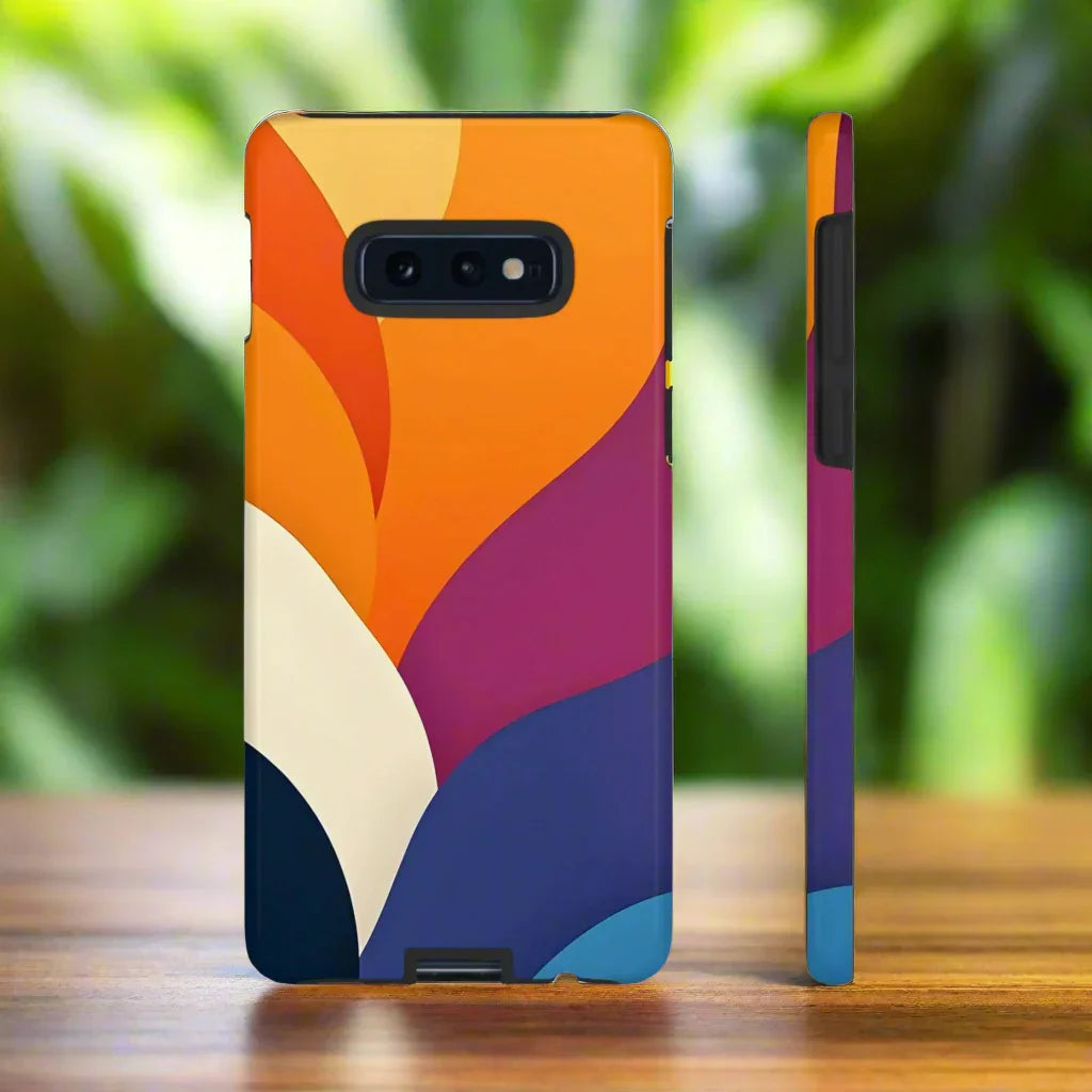 Vibrant Abstract Design Phone Case for iPhone and Samsung Galaxy - KarArmDesign