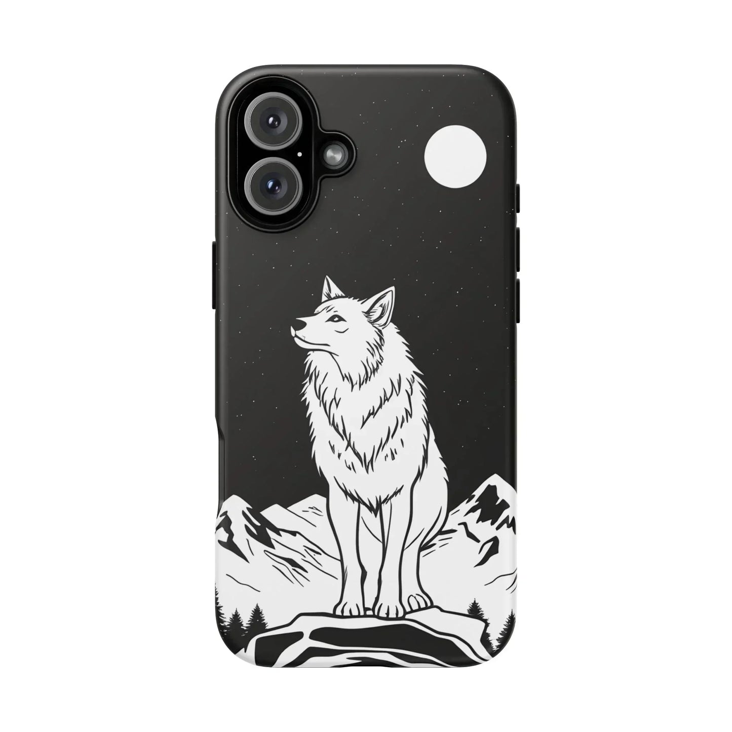 Majestic Wolf Phone Case for iPhone and Samsung Galaxy - KarArmDesign