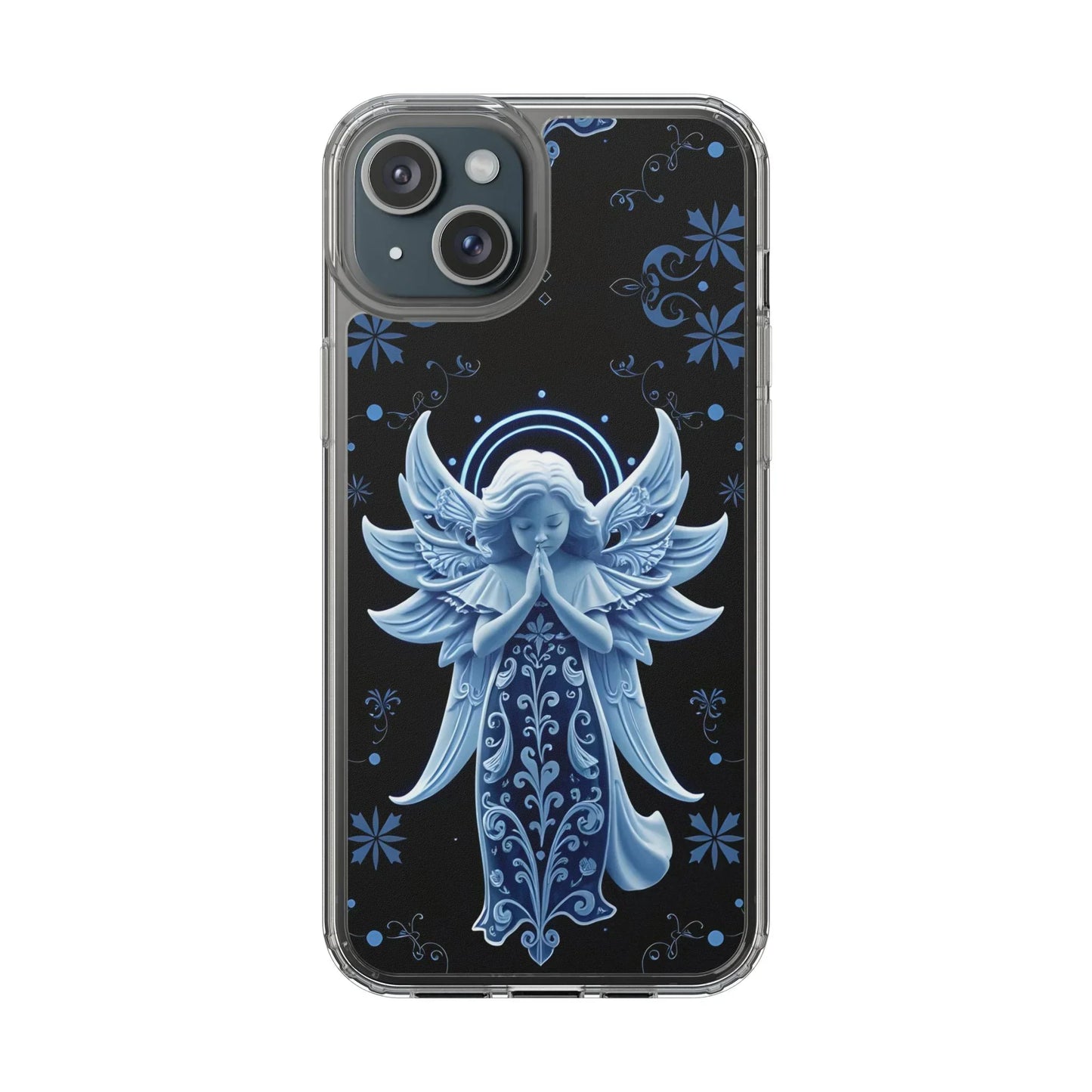 Divine Angel Prayer Design Phone Case for iPhone 12-16 Models - KarArmDesign