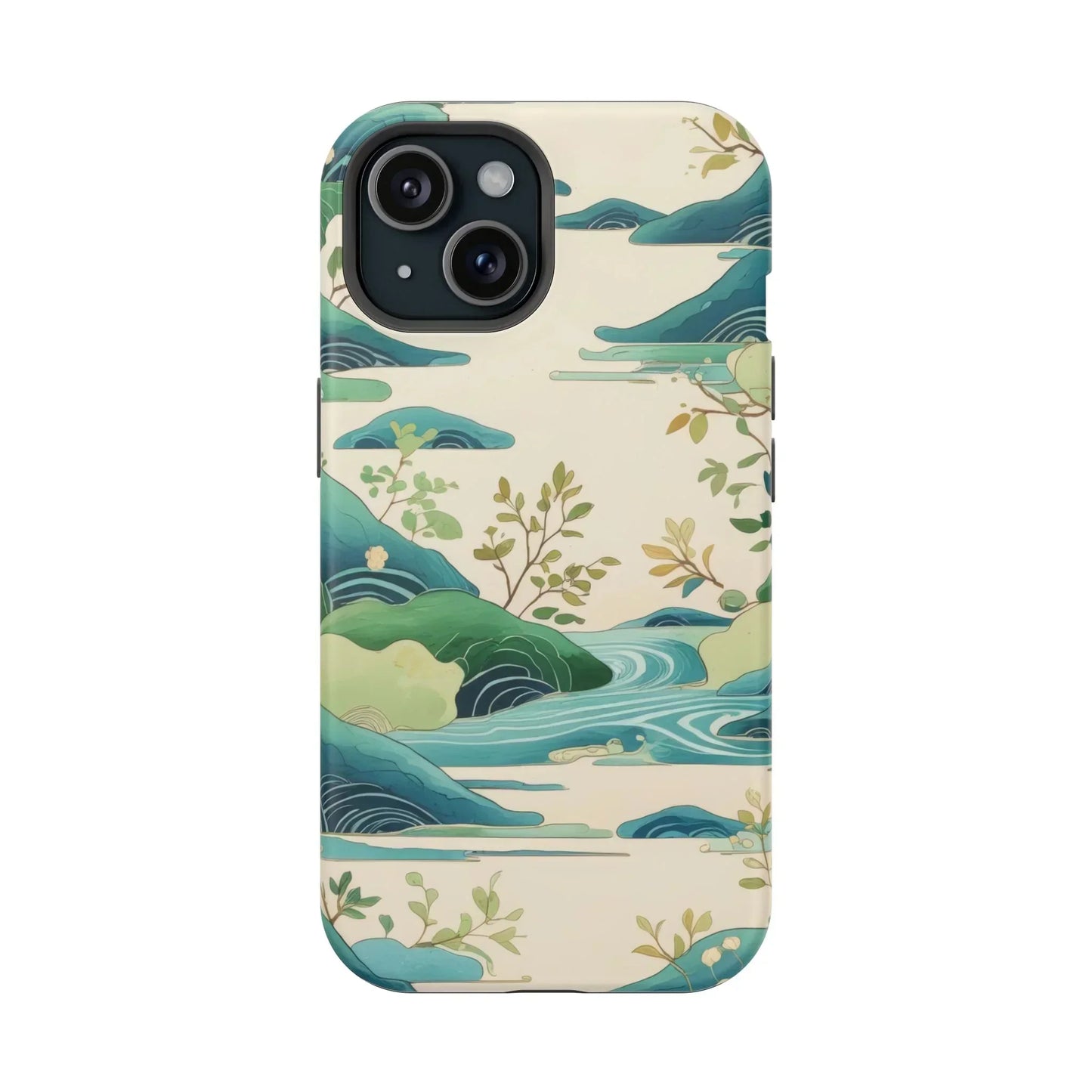 Nature Landscape Phone Case for iPhone 12-16 and Samsung Galaxy S21-S22 Models - KarArmDesign