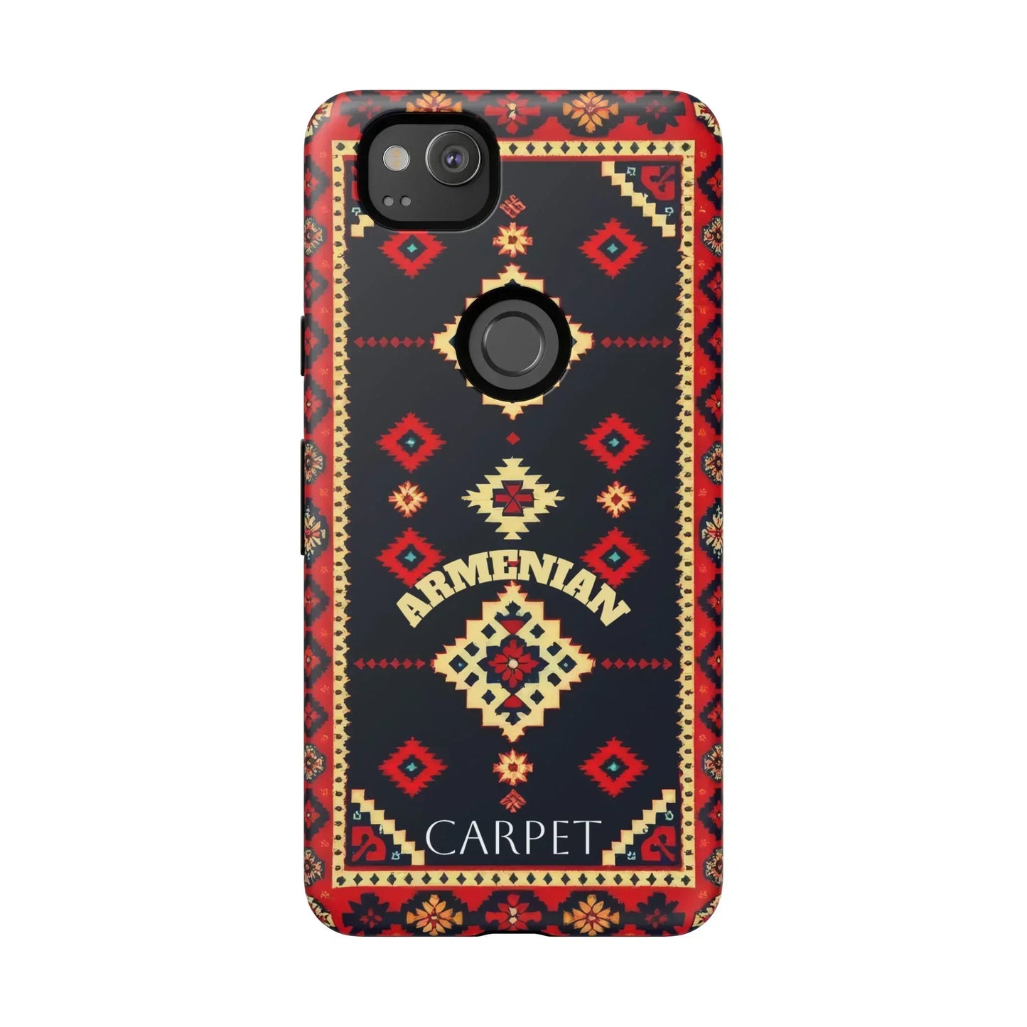 Armenian Carpet Design Phone Case for Samsung Galaxy and Google Pixel Models - KarArmDesign