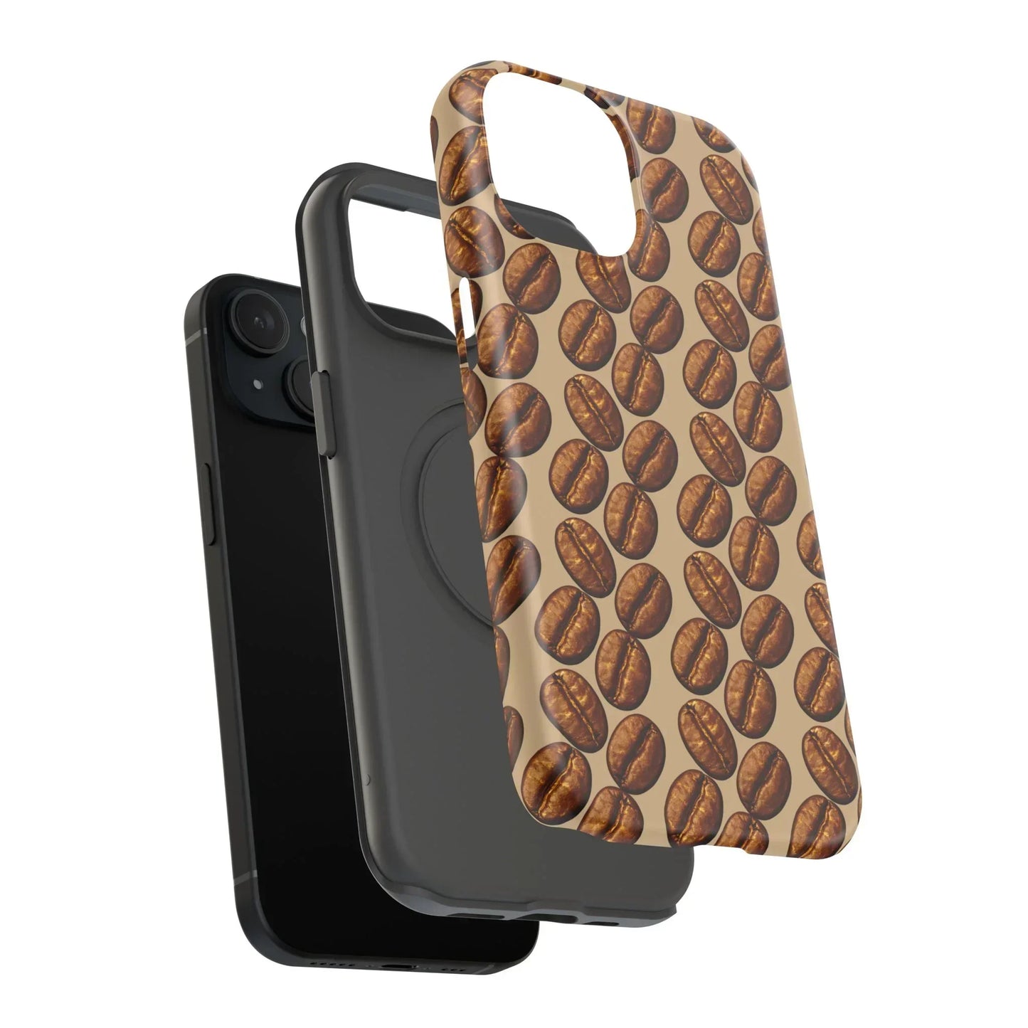 Coffee Pattern Phone Case for iPhone and Samsung Galaxy - KarArmDesign
